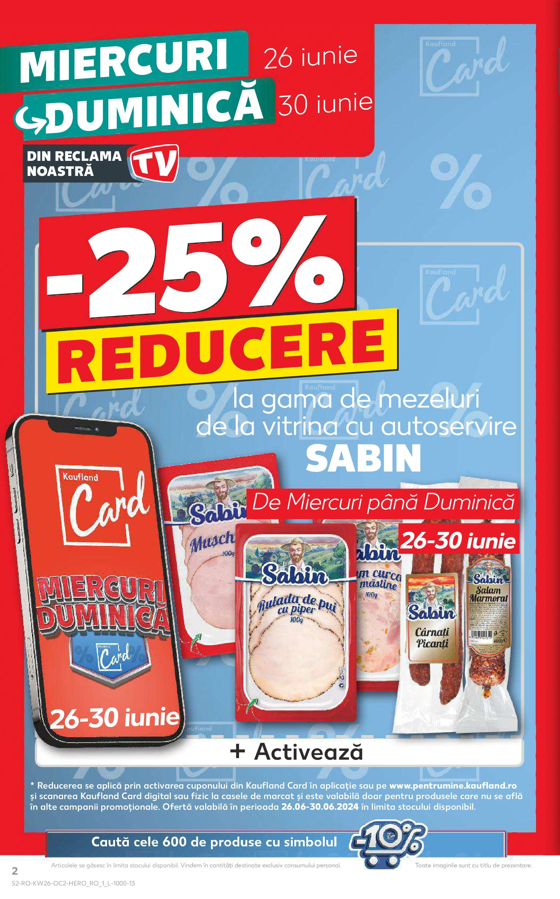 Catalog Kaufland 26 Iunie - 2 Iulie 2024 | Pagina 2