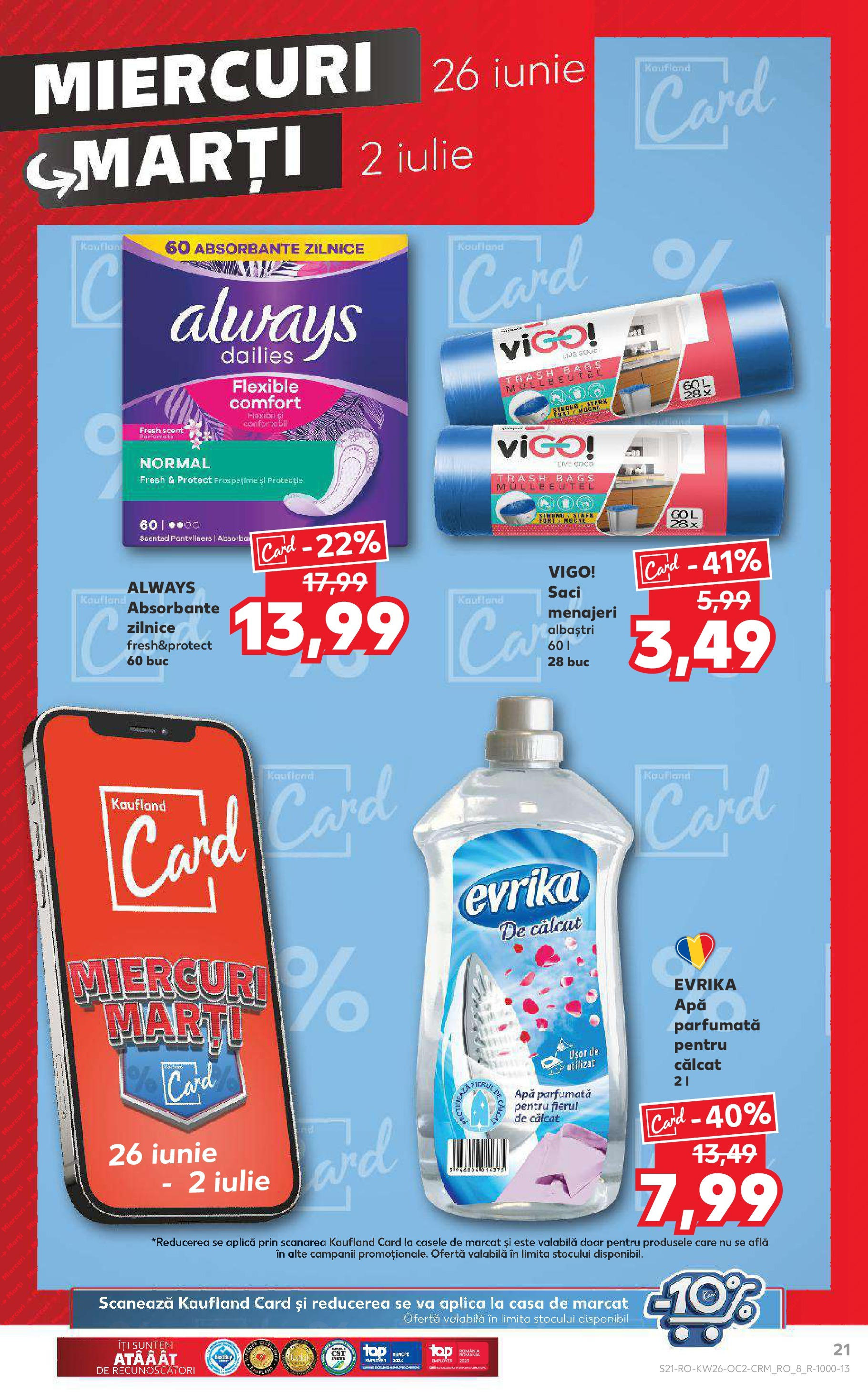 Catalog Kaufland 26 Iunie - 2 Iulie 2024 | Pagina 21