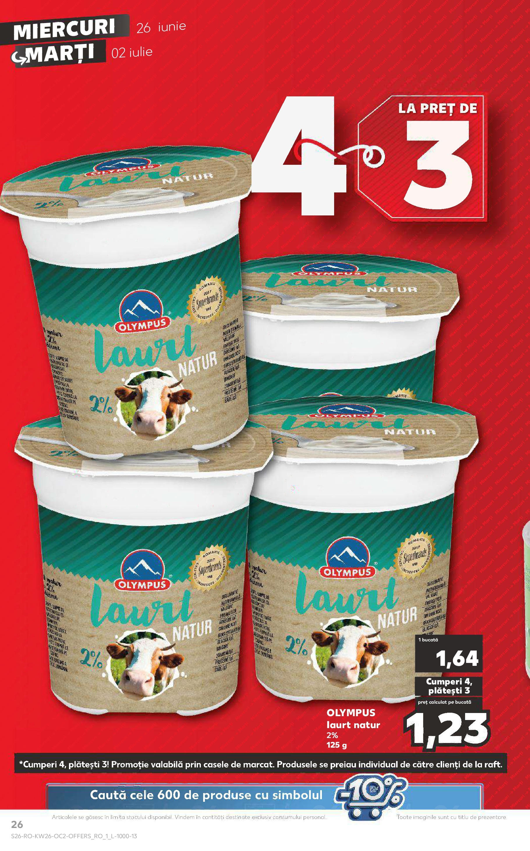 Catalog Kaufland 26 Iunie - 2 Iulie 2024 | Pagina 26