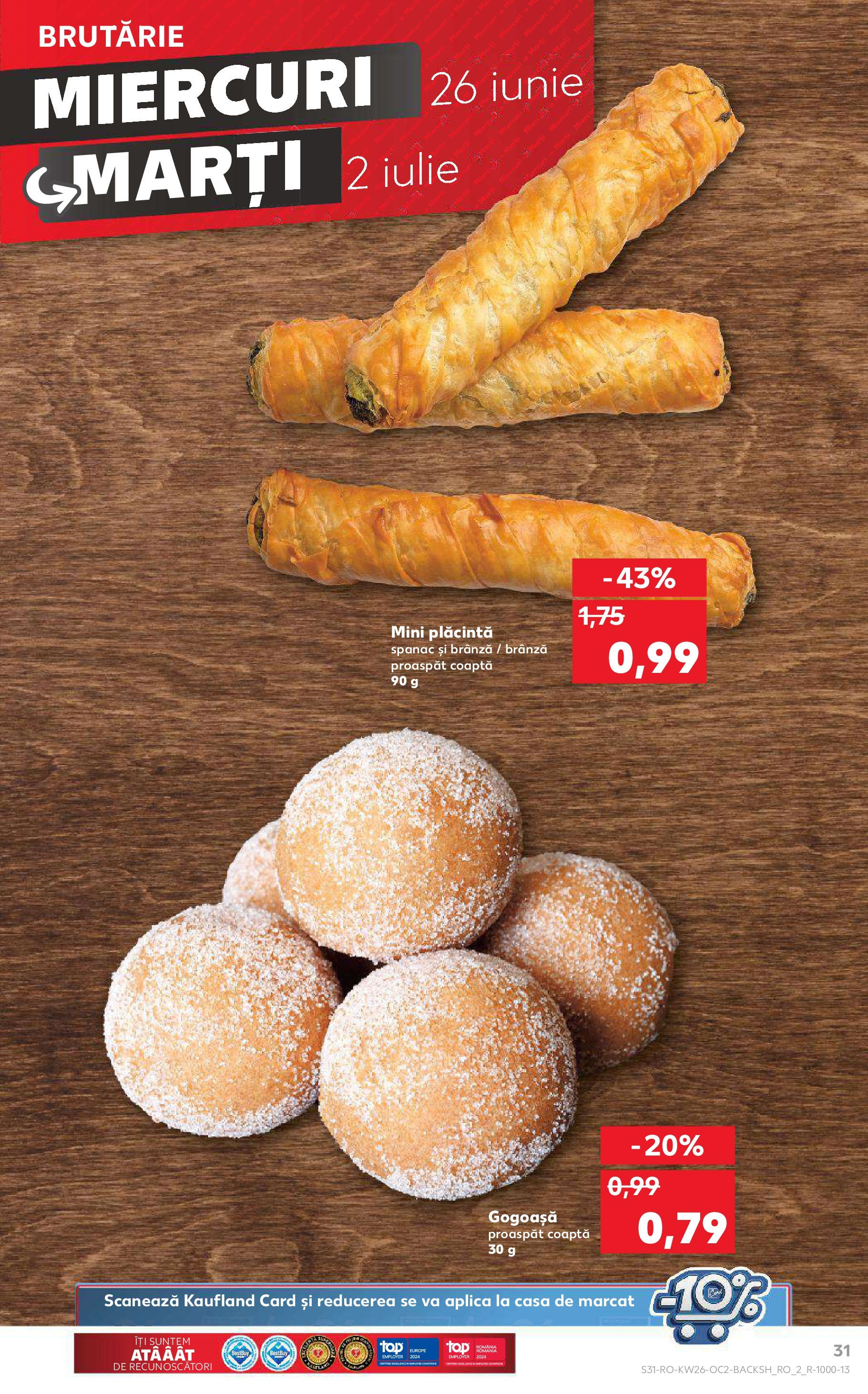 Catalog Kaufland 26 Iunie - 2 Iulie 2024 | Pagina 31