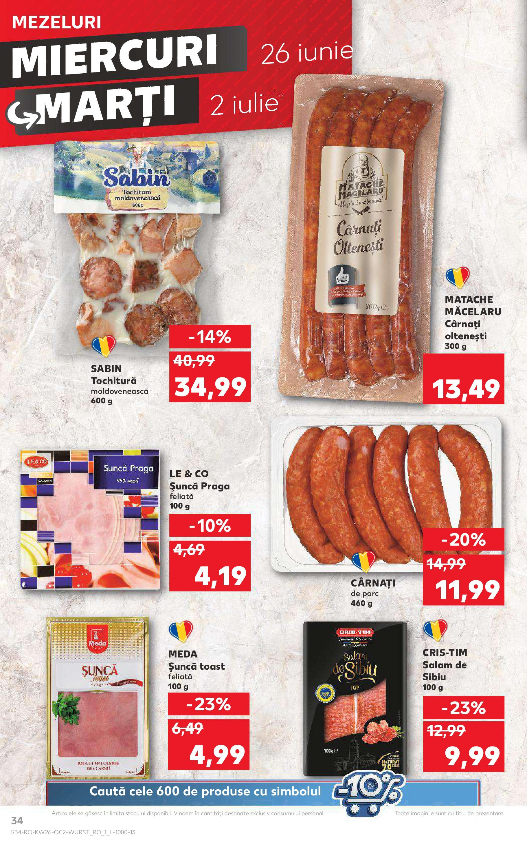 Catalog Kaufland 26 Iunie - 2 Iulie 2024 | Pagina 34
