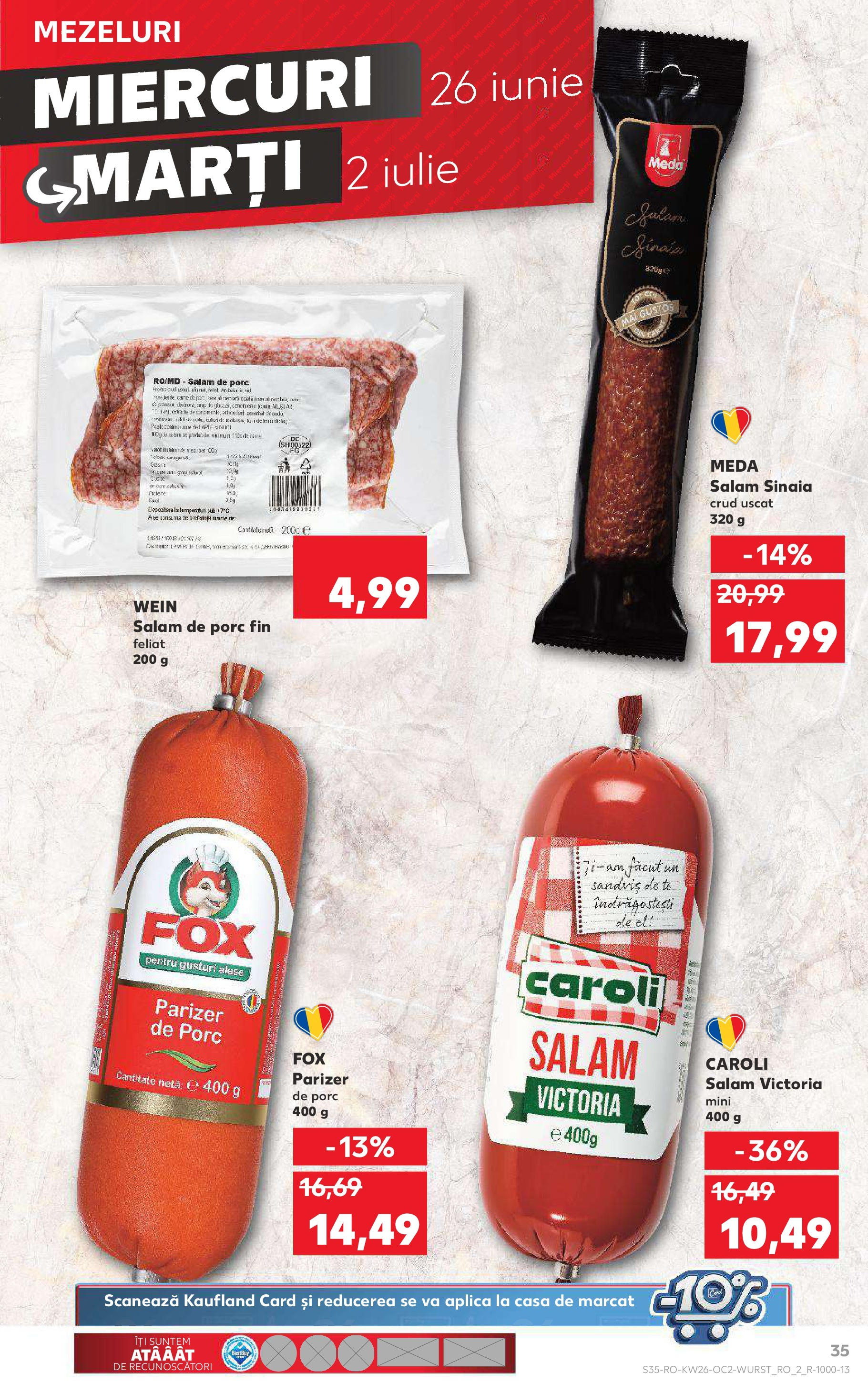 Catalog Kaufland 26 Iunie - 2 Iulie 2024 | Pagina 35