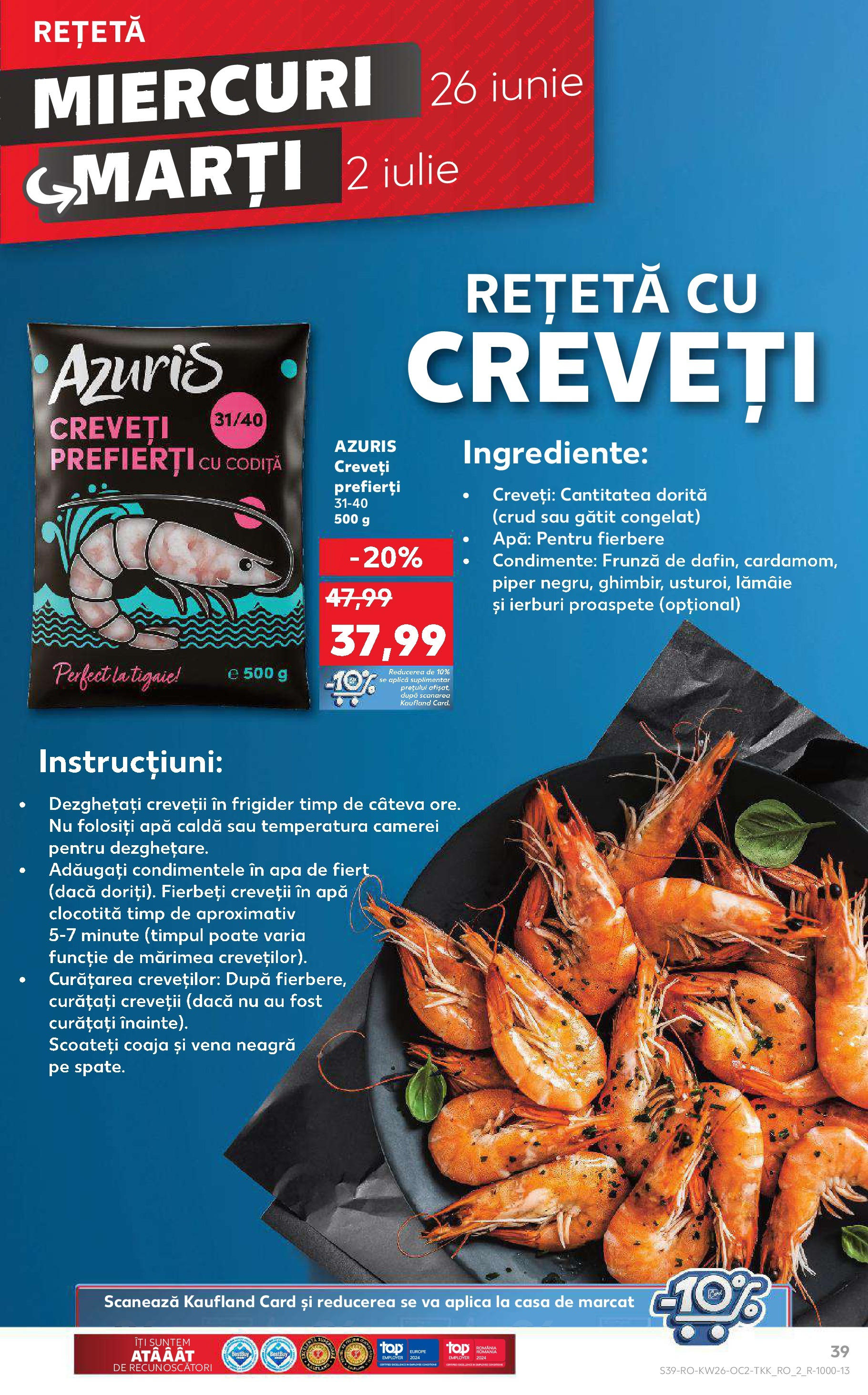 Catalog Kaufland 26 Iunie - 2 Iulie 2024 | Pagina 39