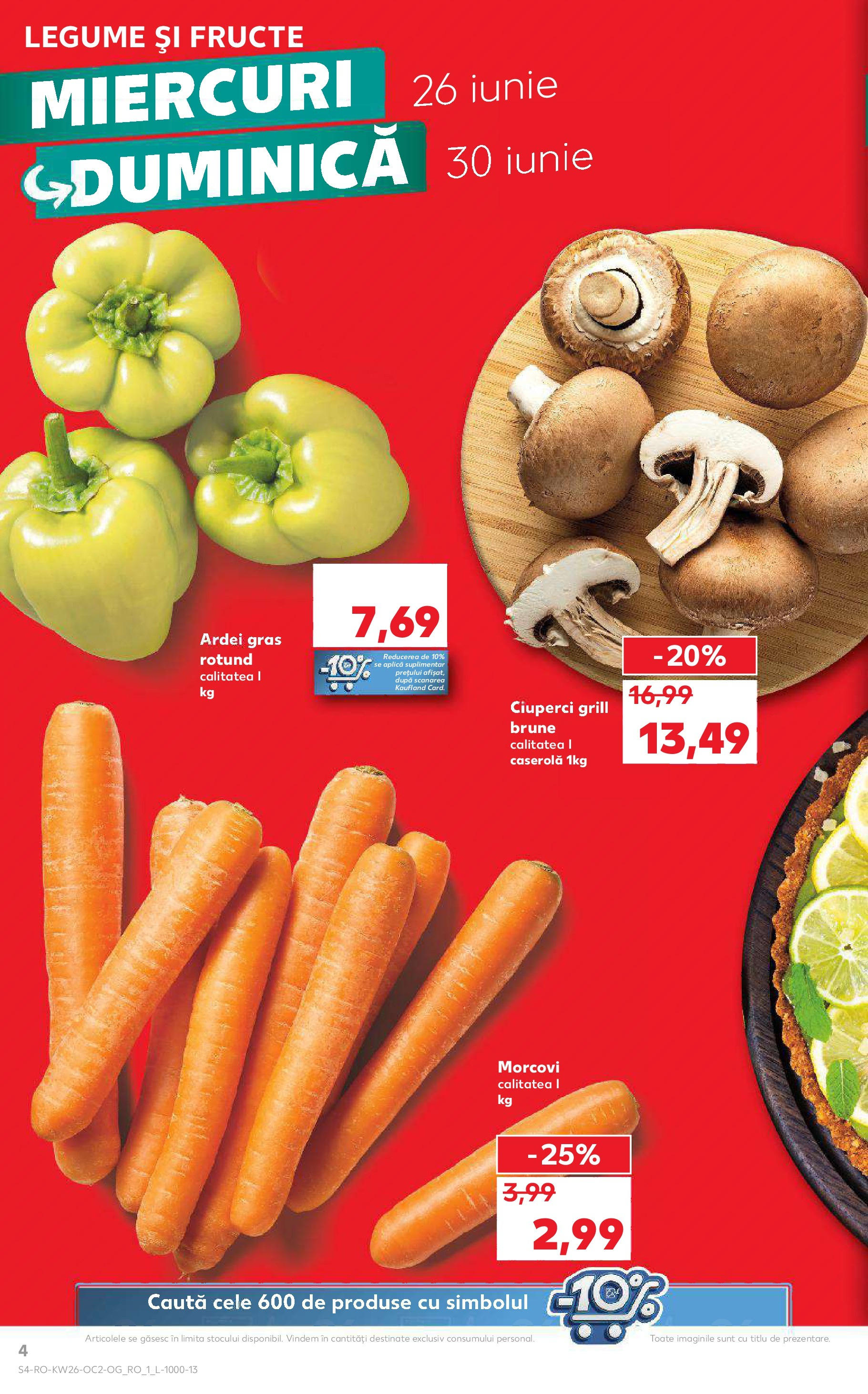 Catalog Kaufland 26 Iunie - 2 Iulie 2024 | Pagina 4