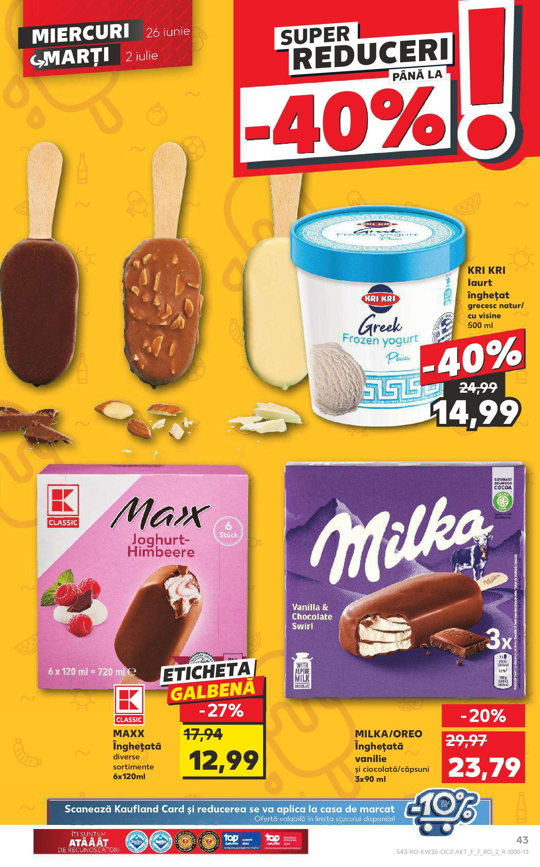 Catalog Kaufland 26 Iunie - 2 Iulie 2024 | Pagina 43