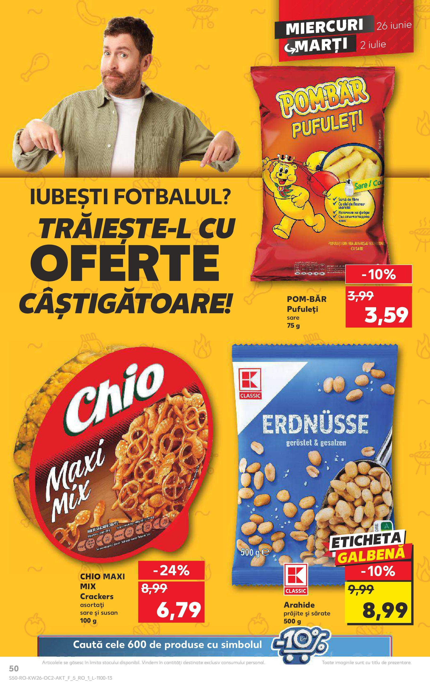 Catalog Kaufland 26 Iunie - 2 Iulie 2024 | Pagina 50