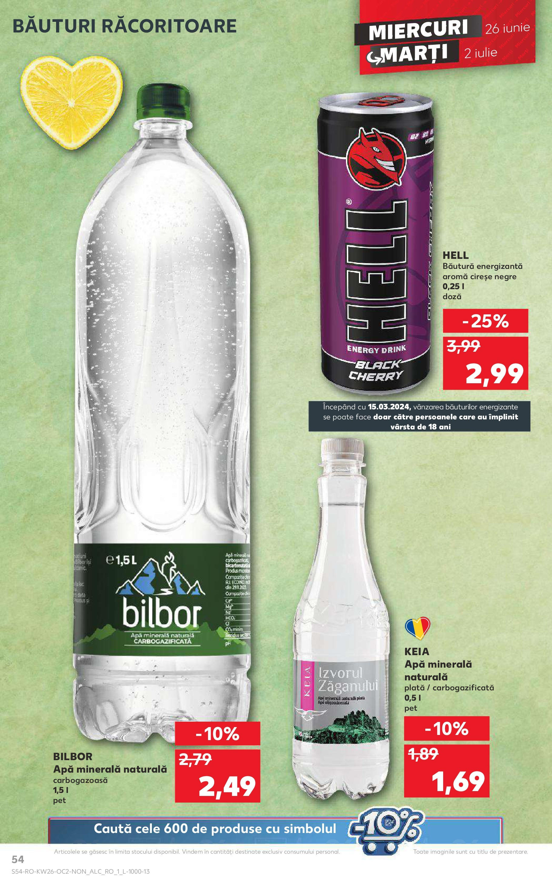Catalog Kaufland 26 Iunie - 2 Iulie 2024 | Pagina 54