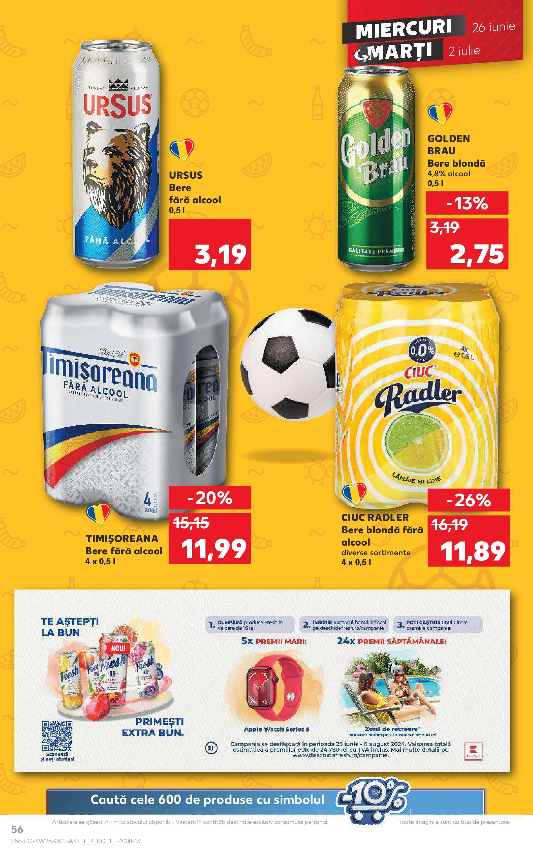 Catalog Kaufland 26 Iunie - 2 Iulie 2024 | Pagina 56