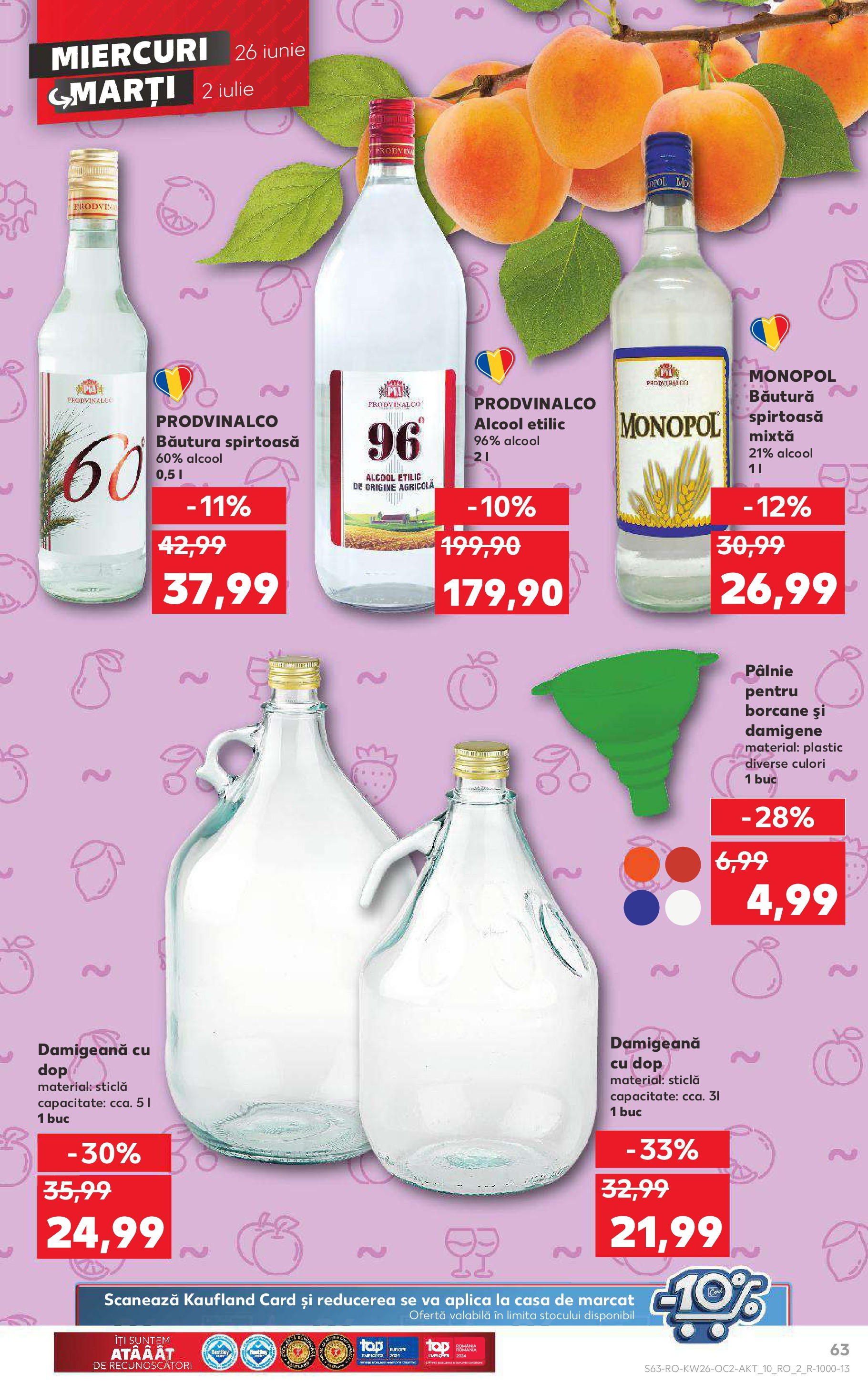 Catalog Kaufland 26 Iunie - 2 Iulie 2024 | Pagina 63
