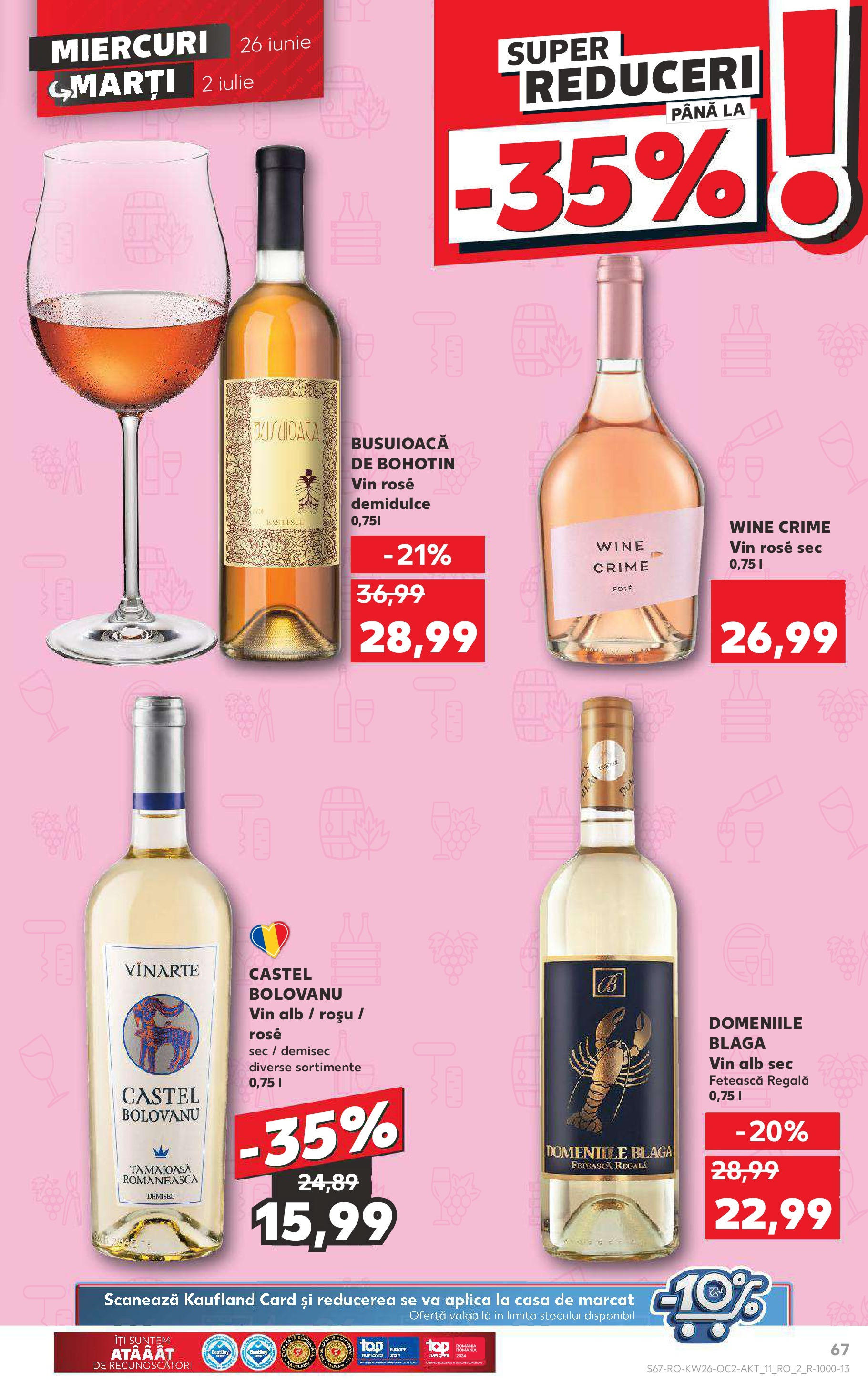 Catalog Kaufland 26 Iunie - 2 Iulie 2024 | Pagina 67