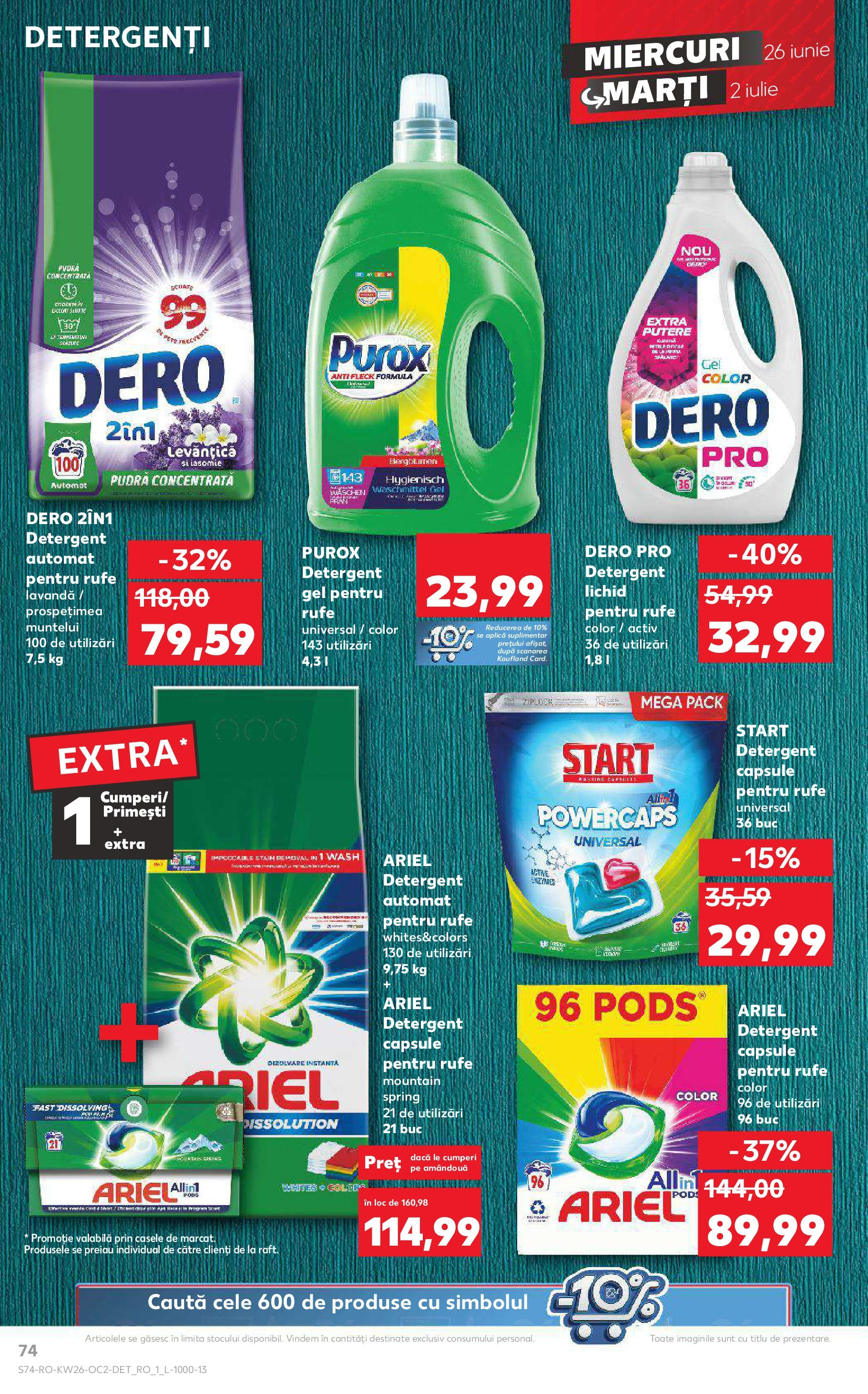 Catalog Kaufland 26 Iunie - 2 Iulie 2024 | Pagina 74