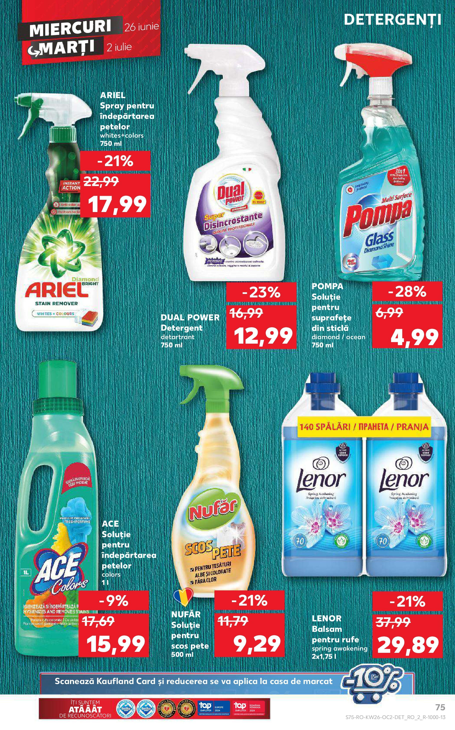 Catalog Kaufland 26 Iunie - 2 Iulie 2024 | Pagina 75