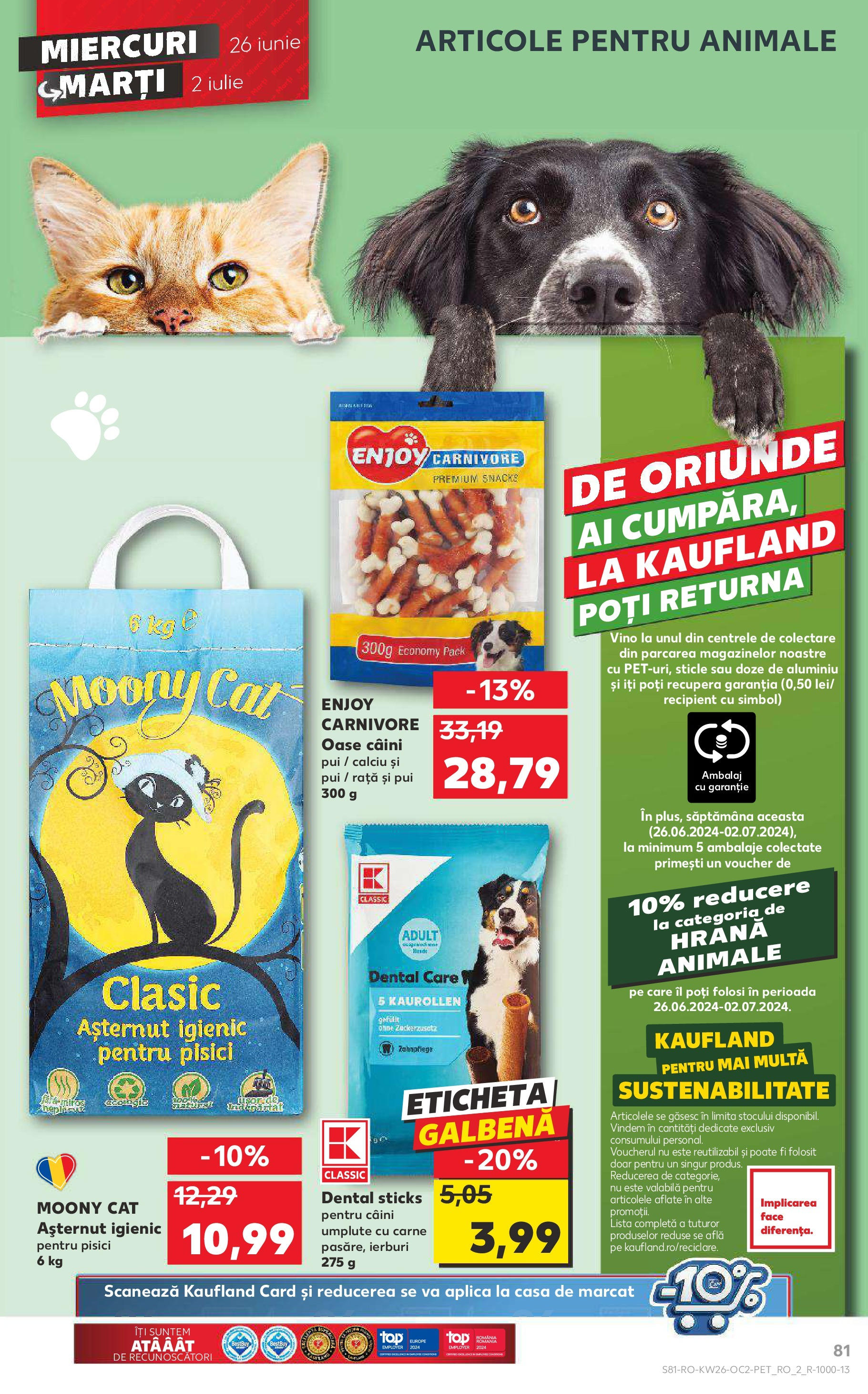 Catalog Kaufland 26 Iunie - 2 Iulie 2024 | Pagina 81