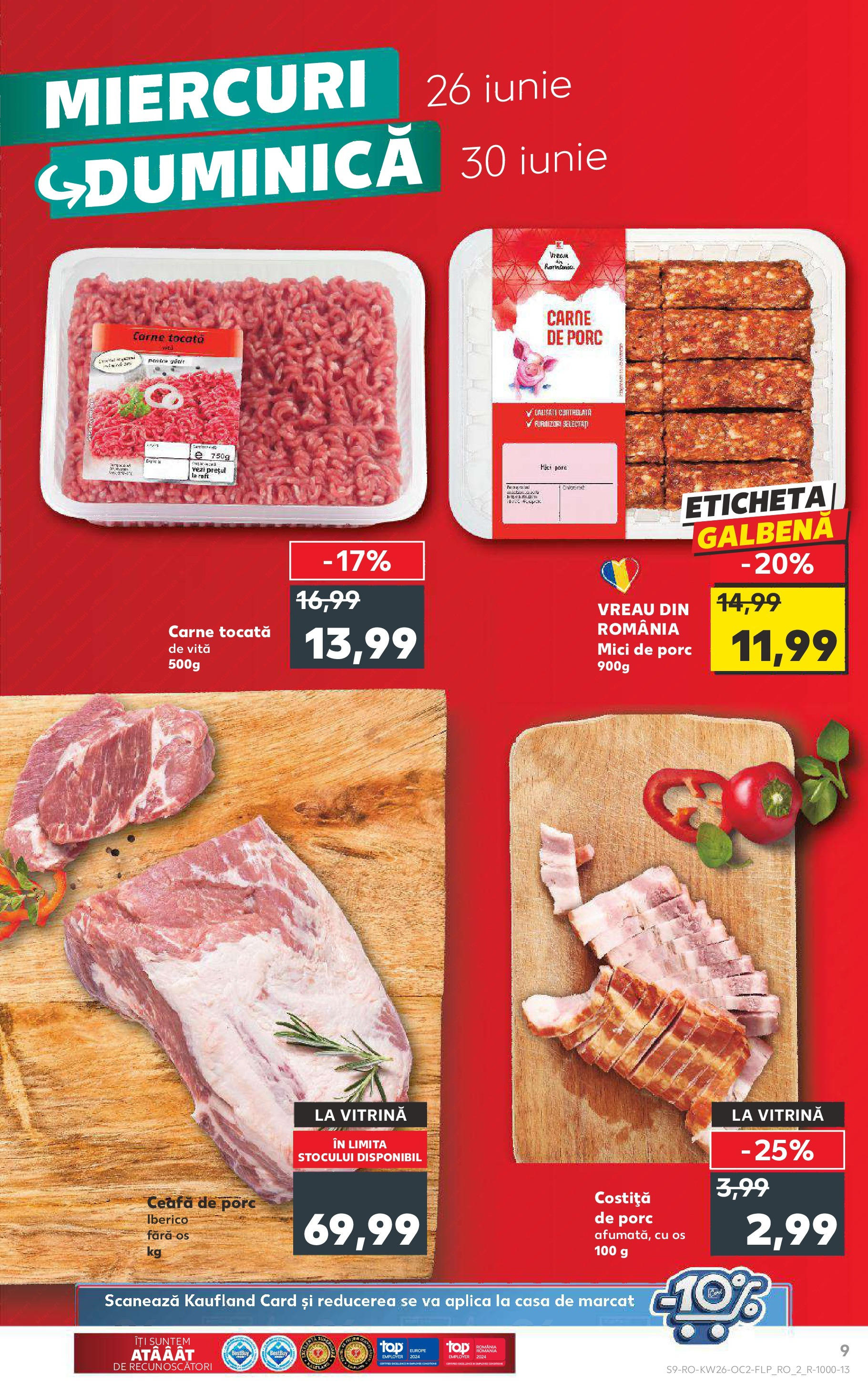 Catalog Kaufland 26 Iunie - 2 Iulie 2024 | Pagina 9