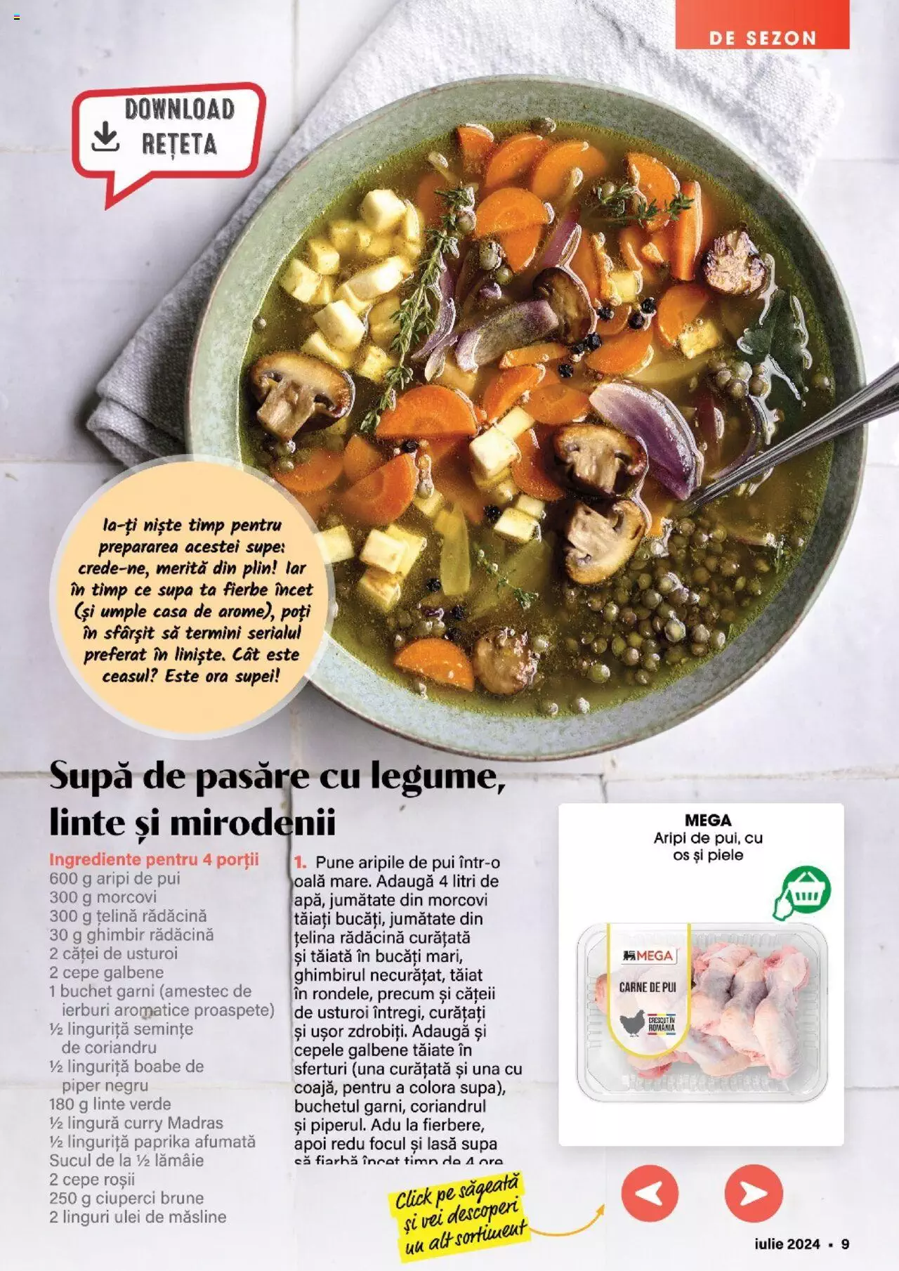 Catalog Mega Image 27 Iunie - 31 Iulie 2024 | Pagina 9