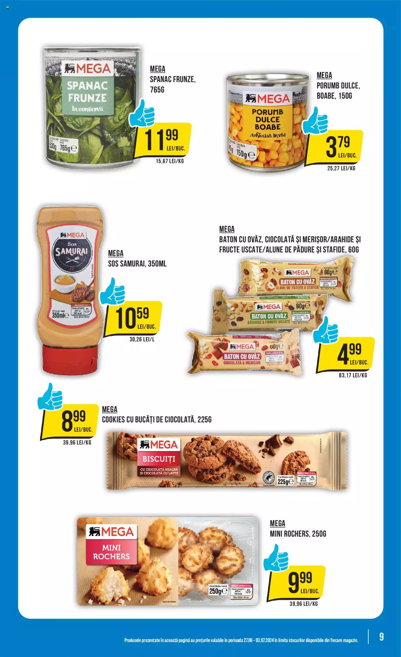 Catalog Mega Image 27 Iunie - 3 Iulie 2024 | Pagina 9