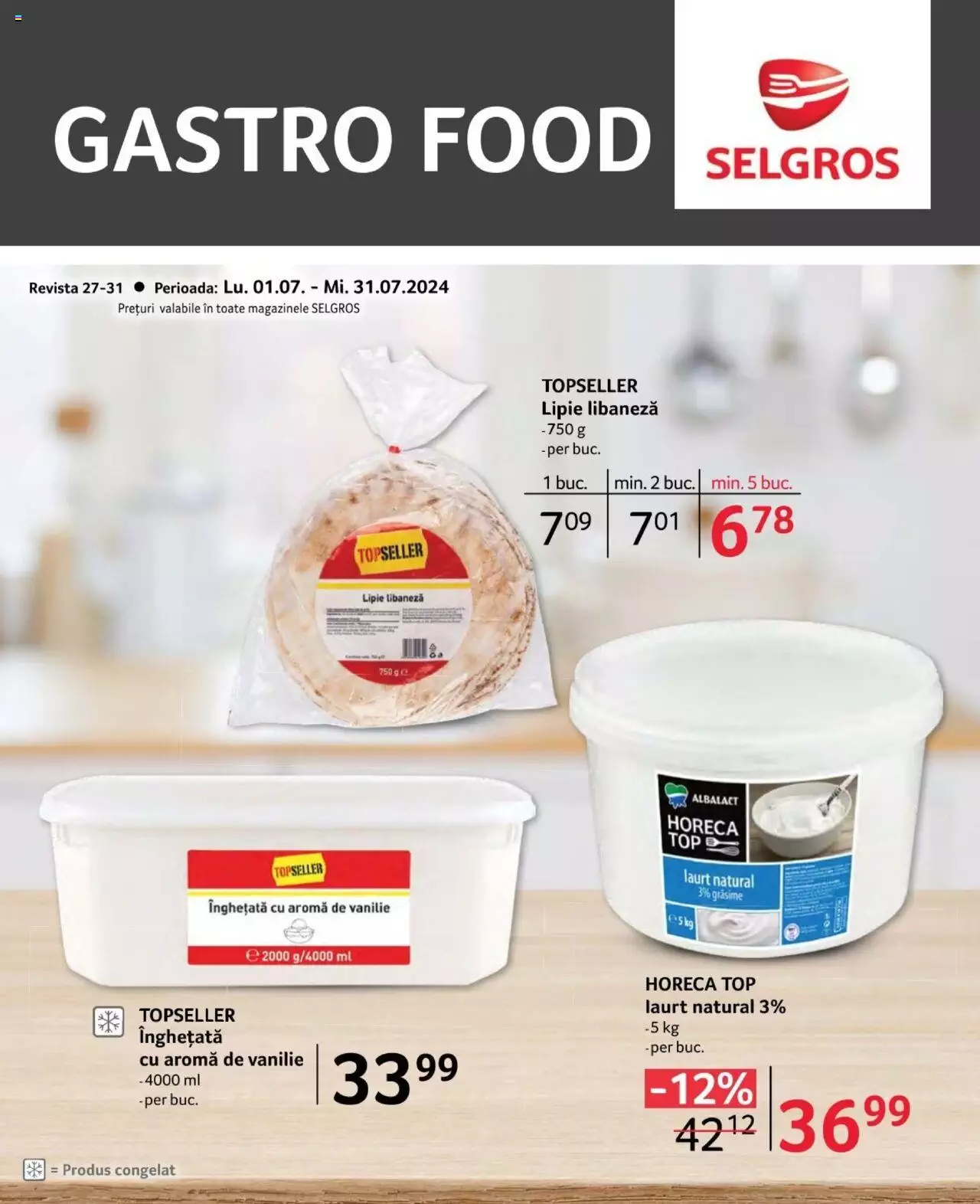 Catalog Selgros 1 - 31 Iulie 2024 | Pagina 1