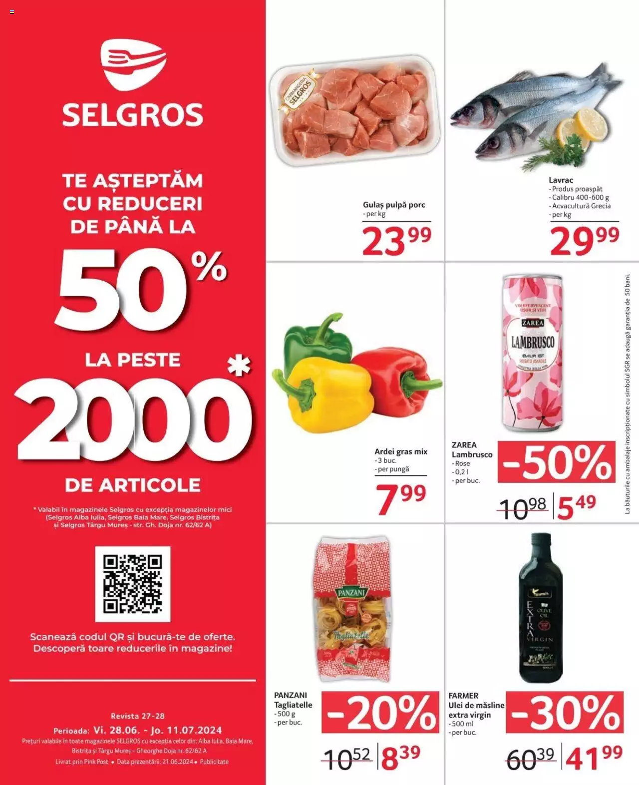 Catalog Selgros 28 Iunie - 11 Iulie 2024 | Pagina 1