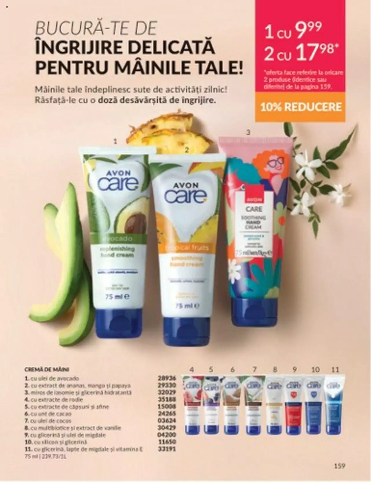 Catalog Avon 1 - 31 Iulie 2024 | Pagina 159