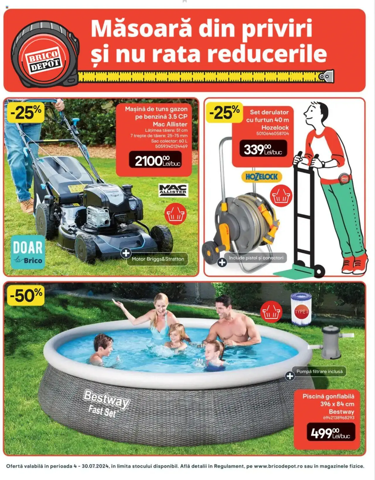 Catalog Brico Depot 4 - 30 Iulie 2024 | Pagina 1