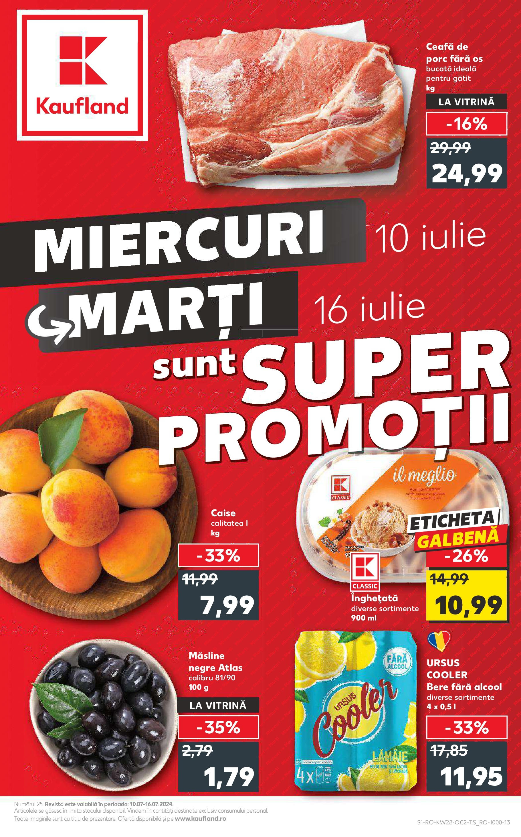 Catalog Kaufland 10 - 16 Iulie 2024 | Pagina 1
