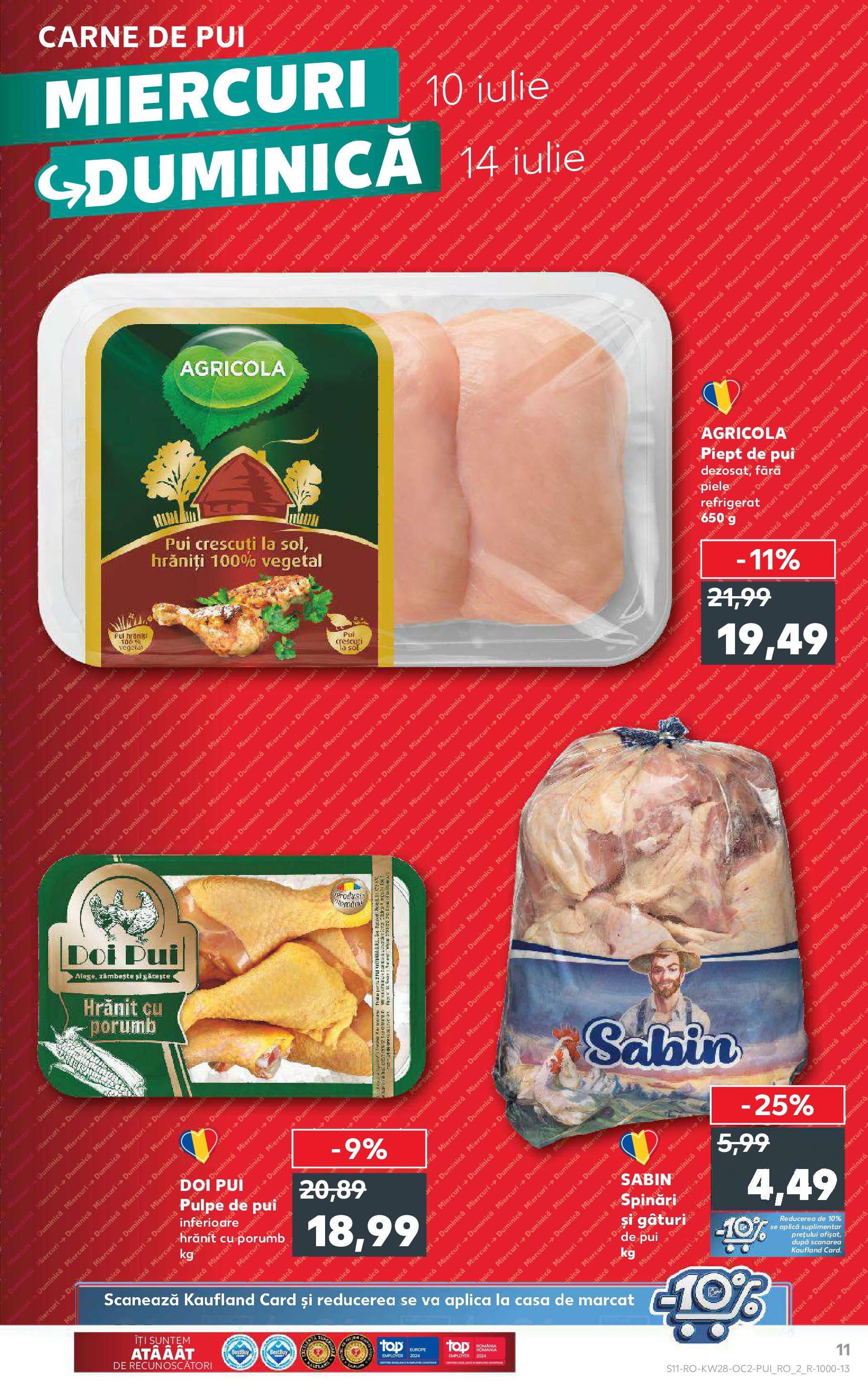 Catalog Kaufland 10 - 16 Iulie 2024 | Pagina 11