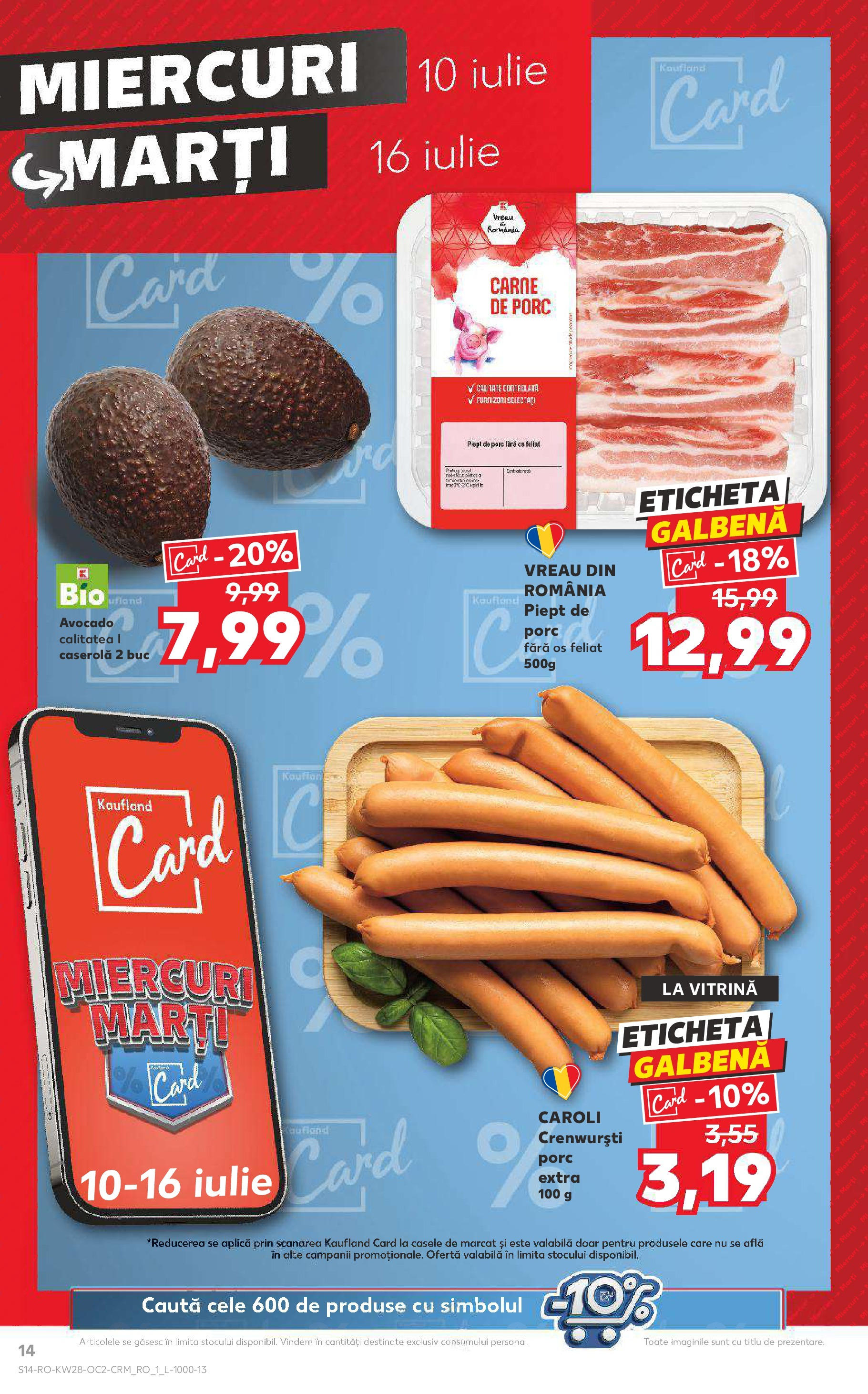 Catalog Kaufland 10 - 16 Iulie 2024 | Pagina 14
