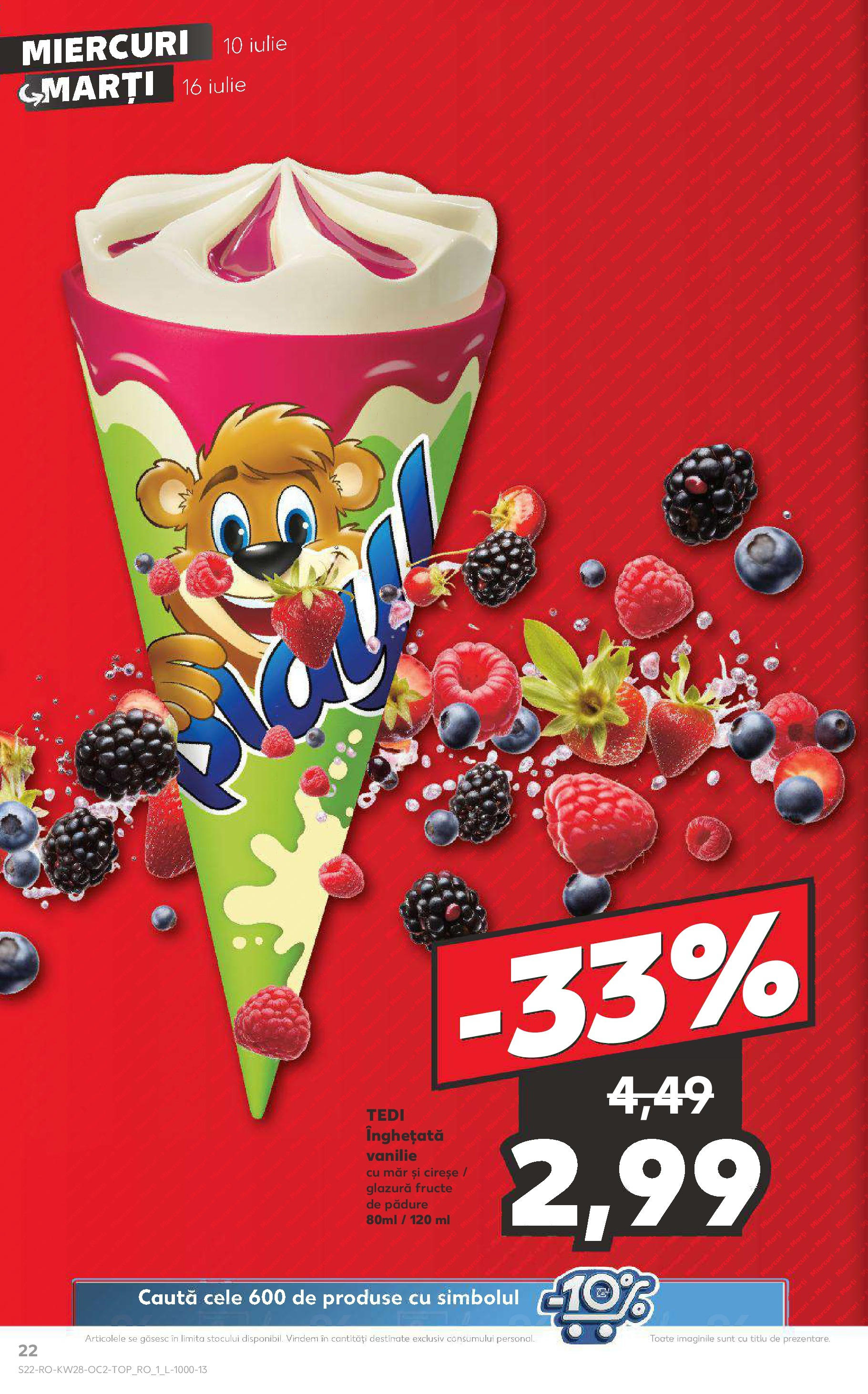 Catalog Kaufland 10 - 16 Iulie 2024 | Pagina 22