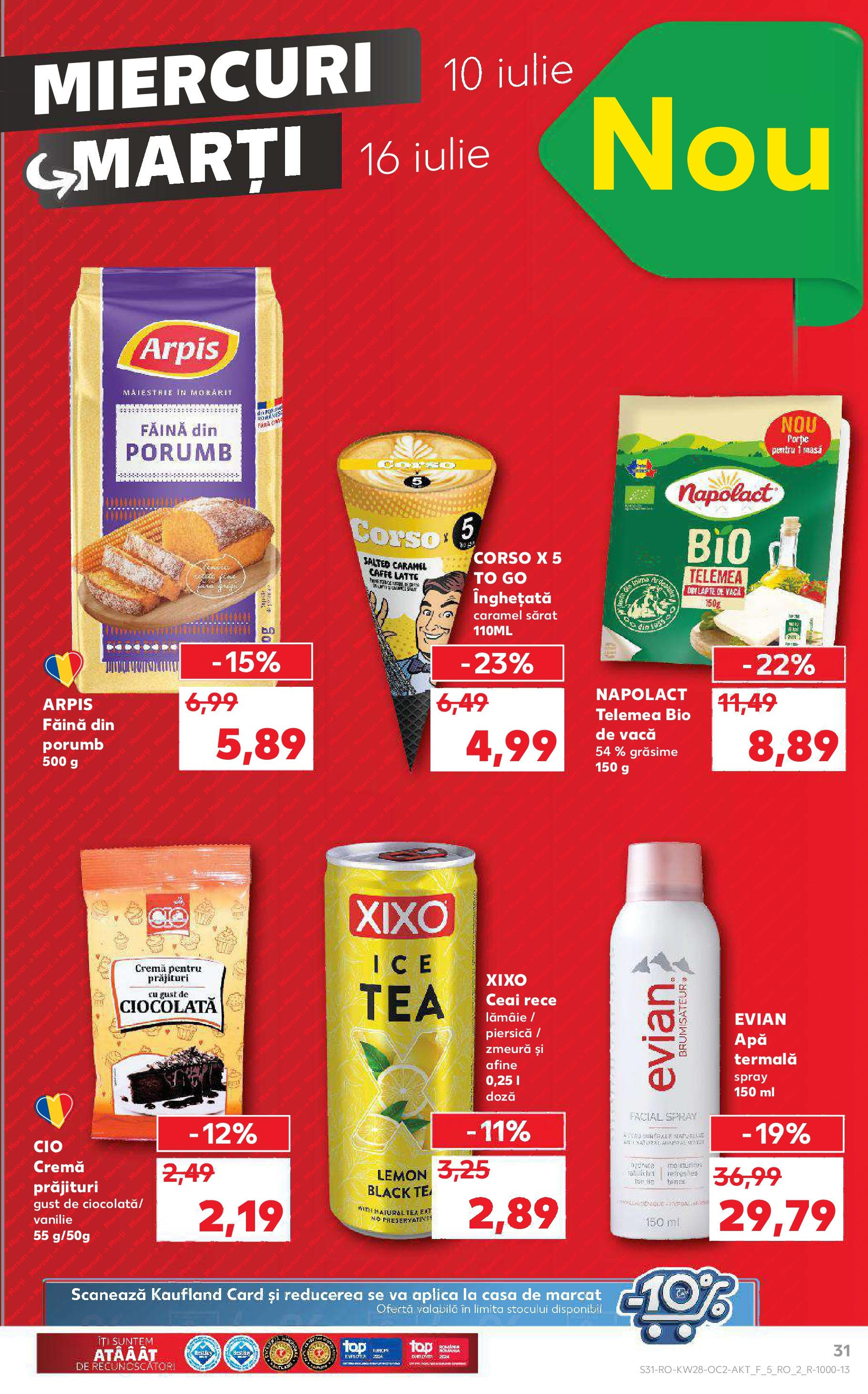 Catalog Kaufland 10 - 16 Iulie 2024 | Pagina 31