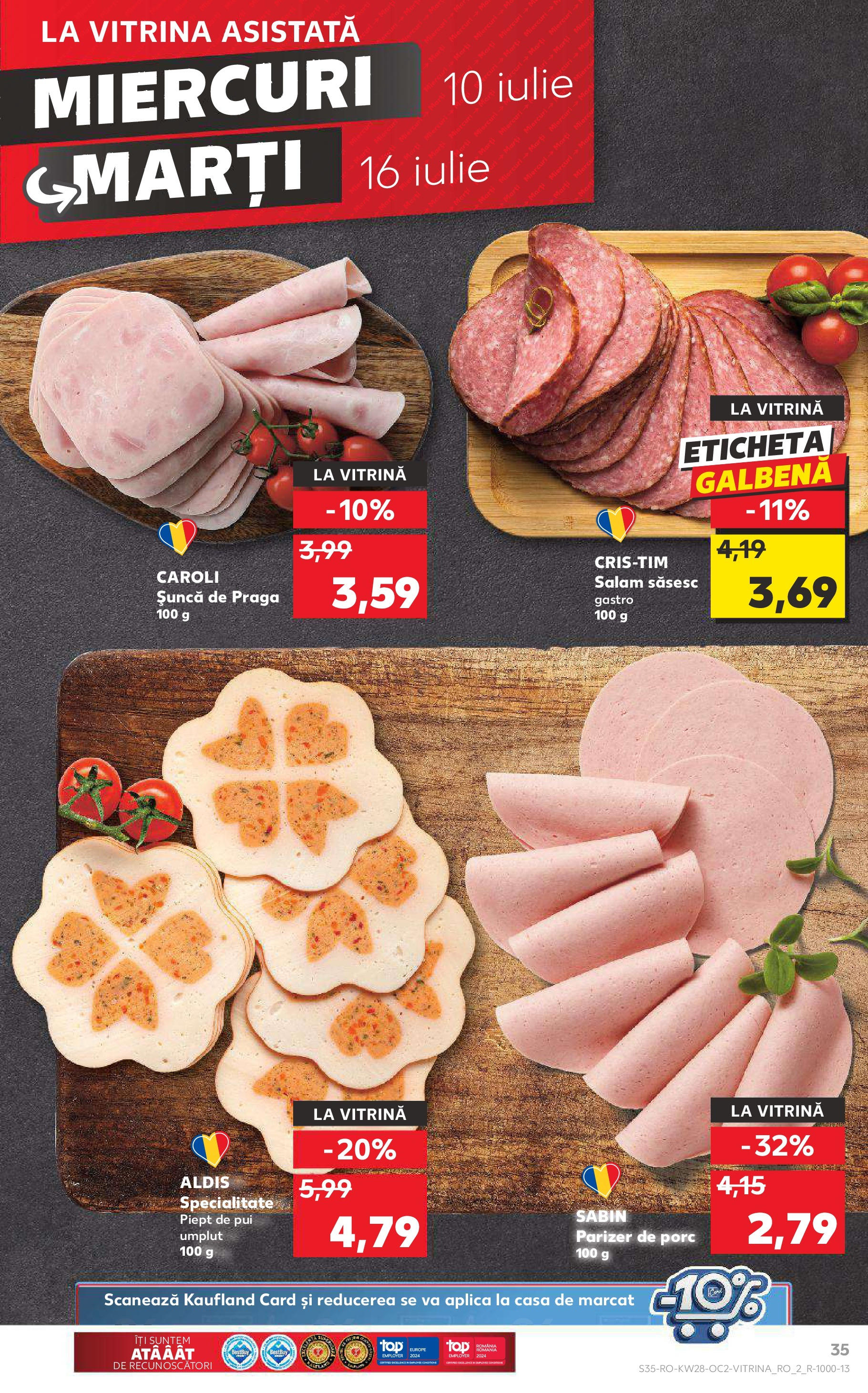 Catalog Kaufland 10 - 16 Iulie 2024 | Pagina 35