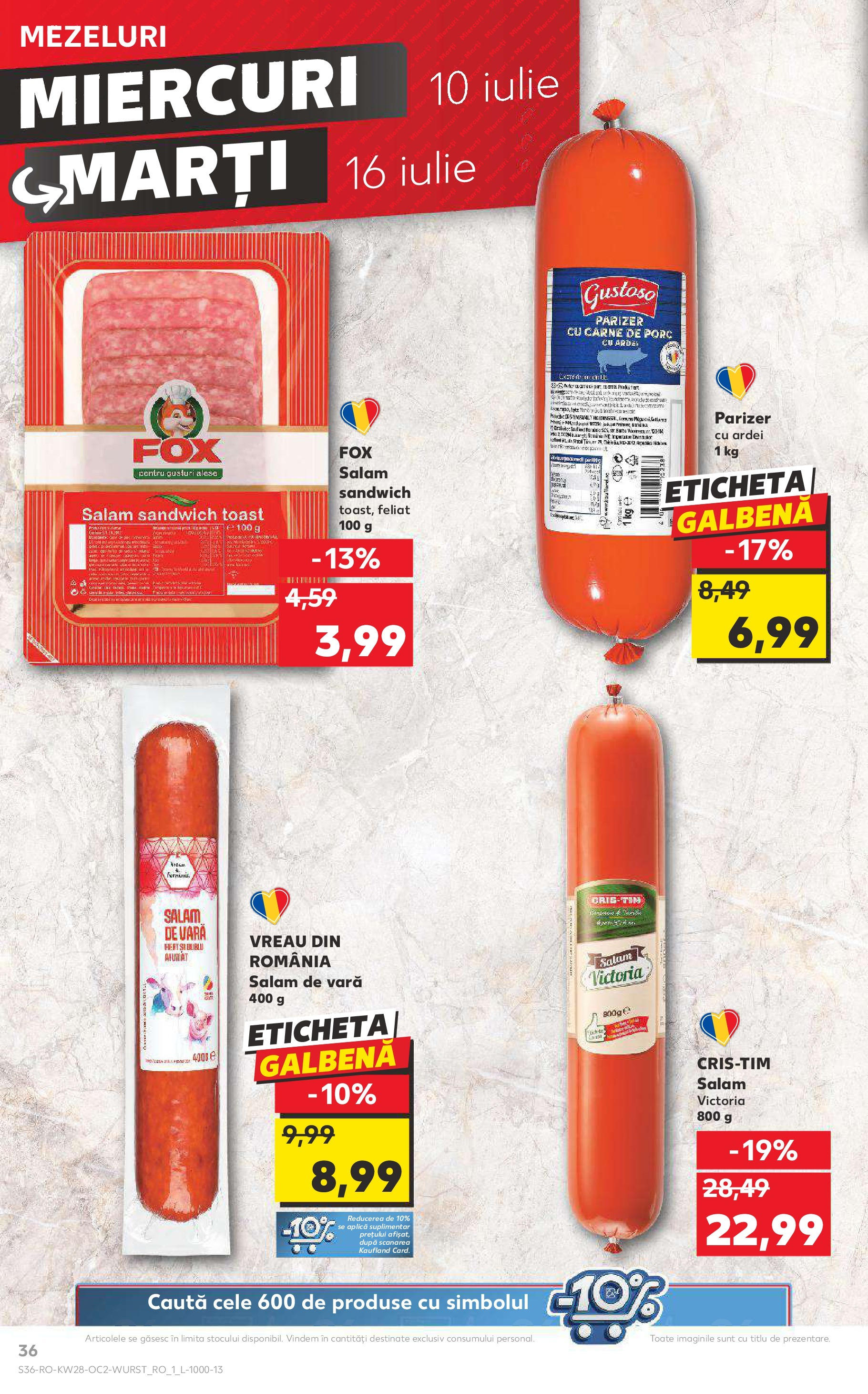 Catalog Kaufland 10 - 16 Iulie 2024 | Pagina 36