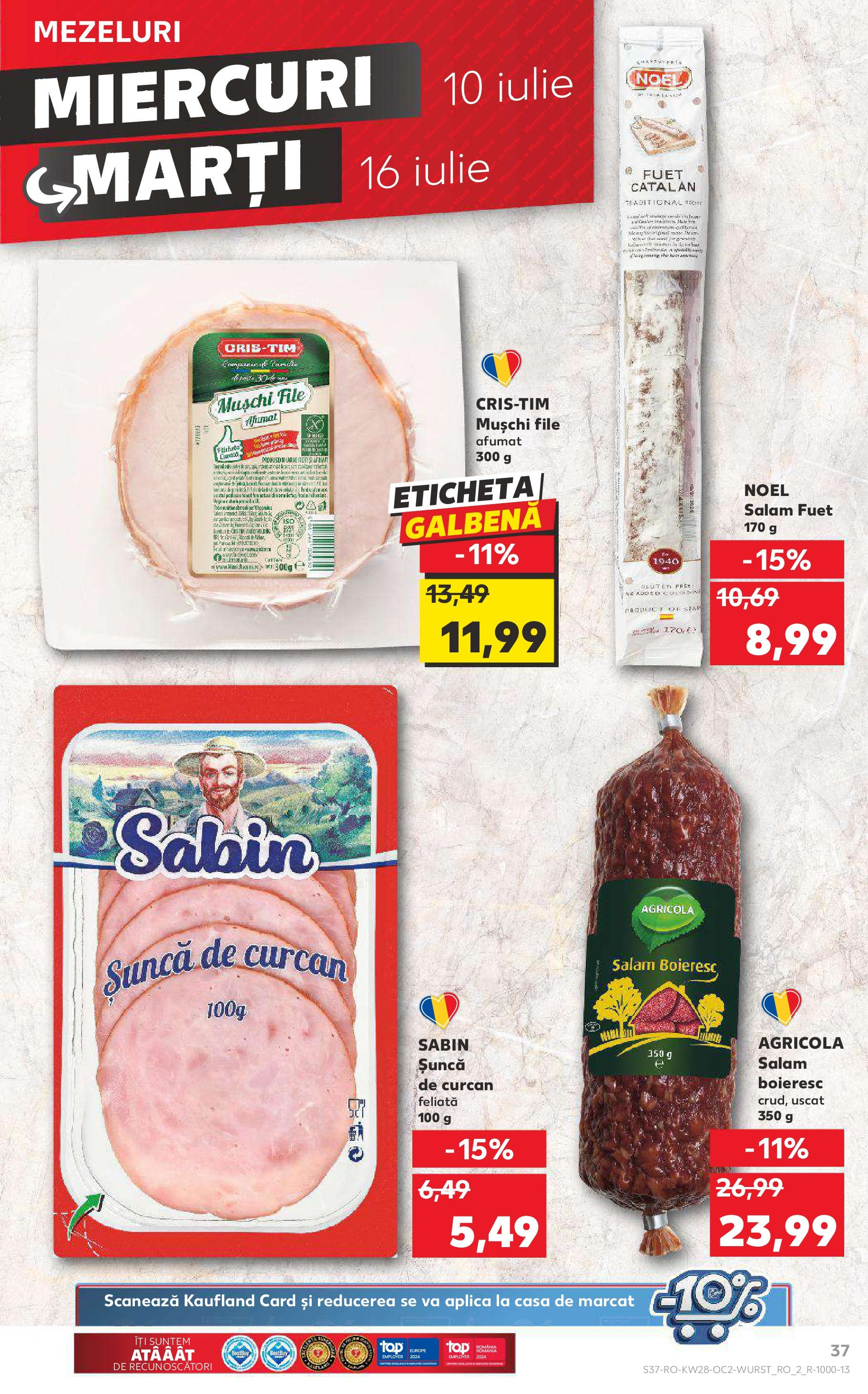 Catalog Kaufland 10 - 16 Iulie 2024 | Pagina 37