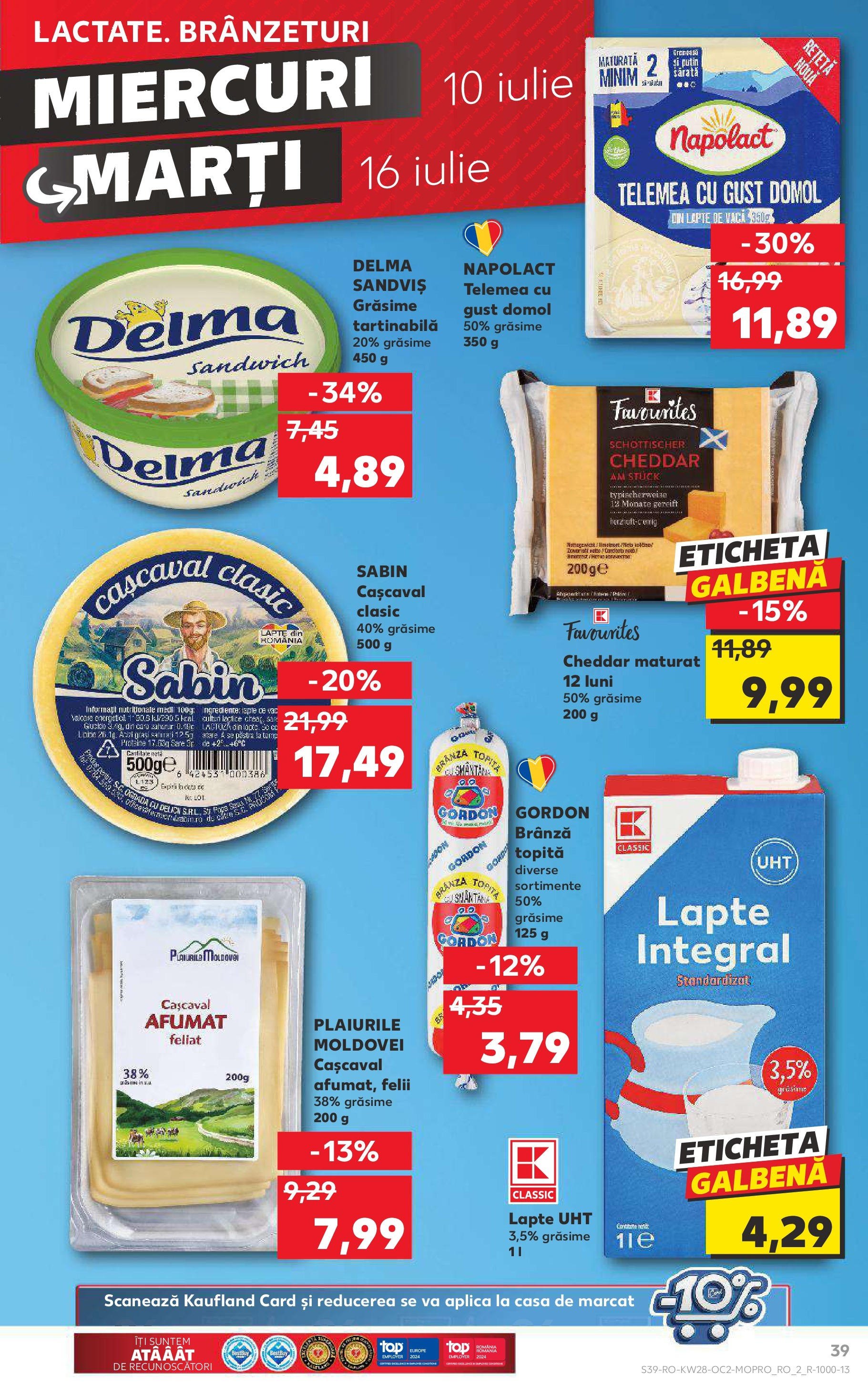 Catalog Kaufland 10 - 16 Iulie 2024 | Pagina 39
