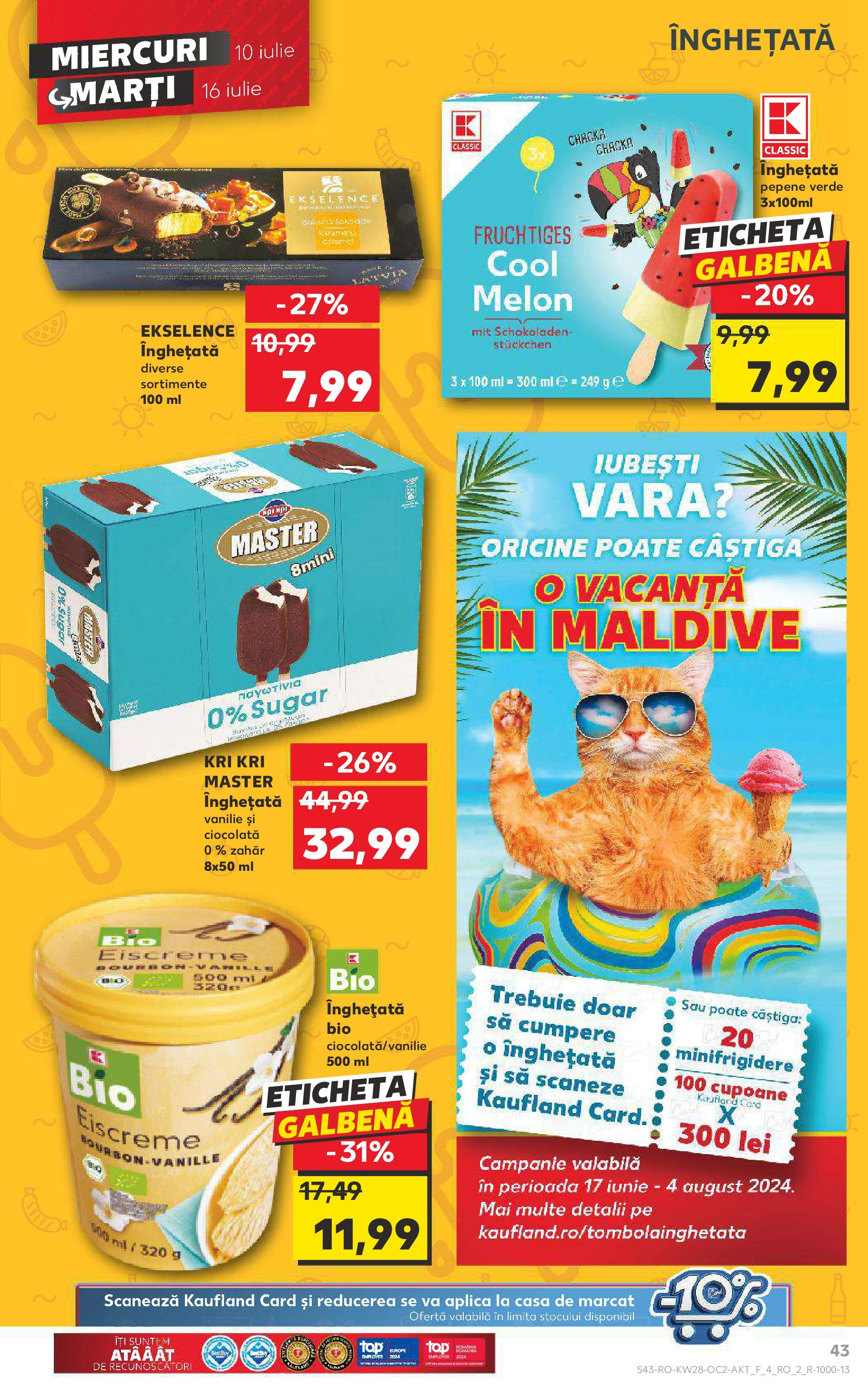 Catalog Kaufland 10 - 16 Iulie 2024 | Pagina 43