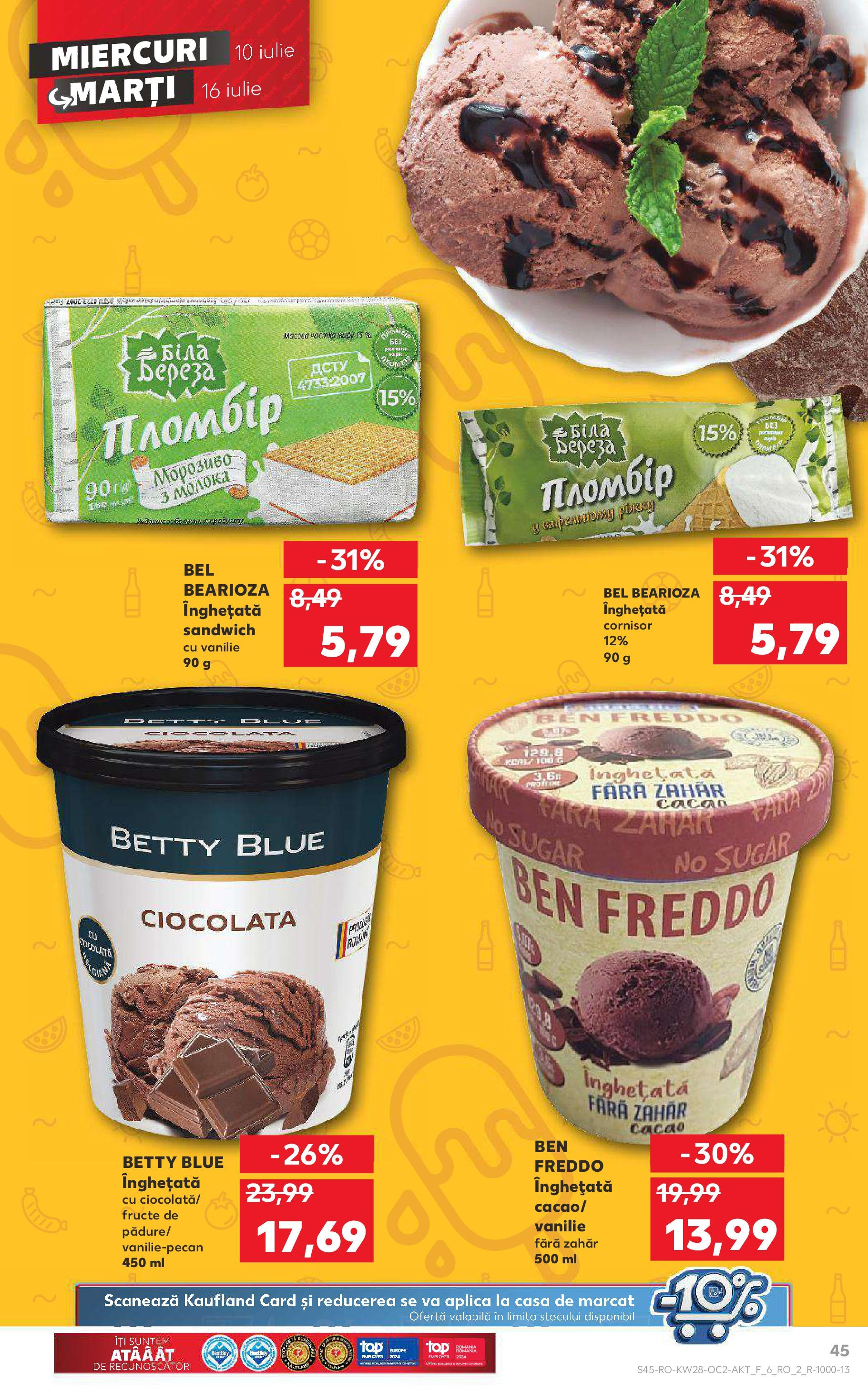 Catalog Kaufland 10 - 16 Iulie 2024 | Pagina 45