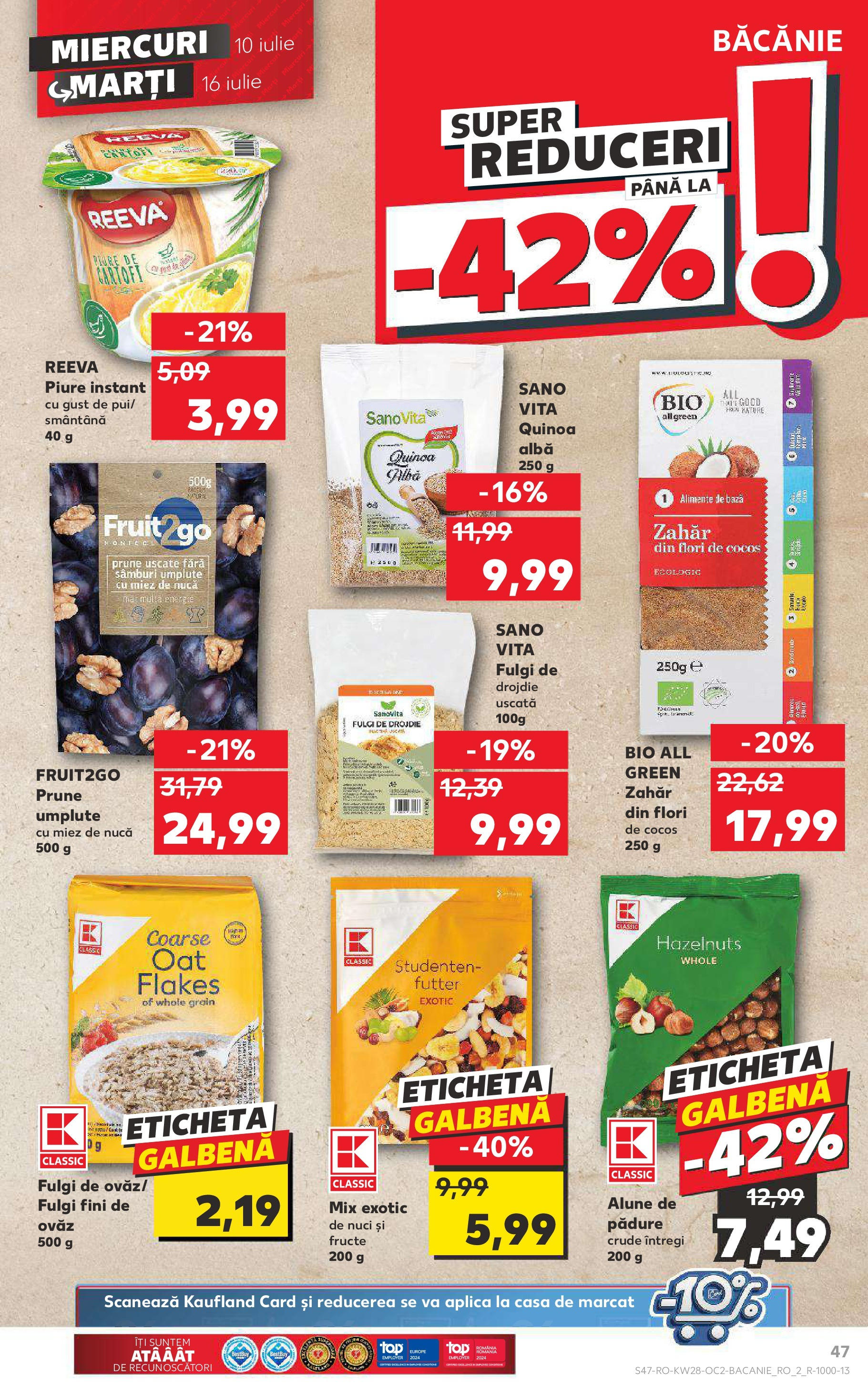 Catalog Kaufland 10 - 16 Iulie 2024 | Pagina 47