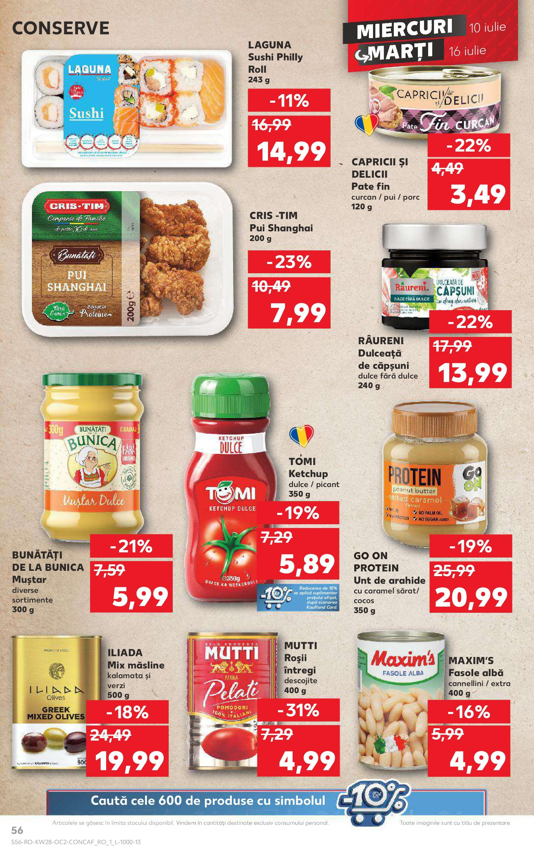 Catalog Kaufland 10 - 16 Iulie 2024 | Pagina 56