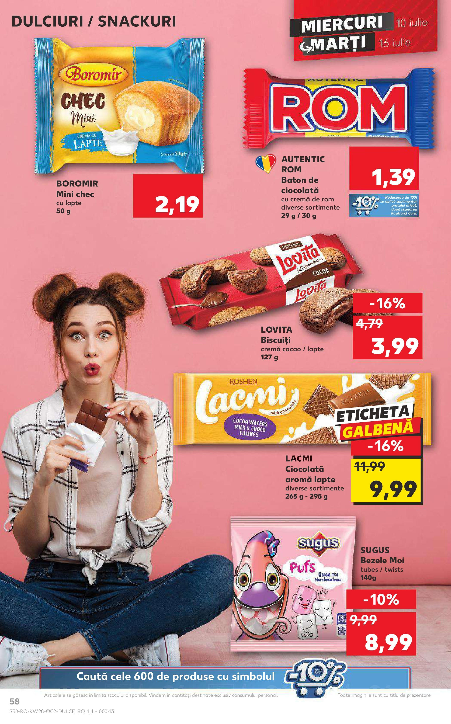Catalog Kaufland 10 - 16 Iulie 2024 | Pagina 58