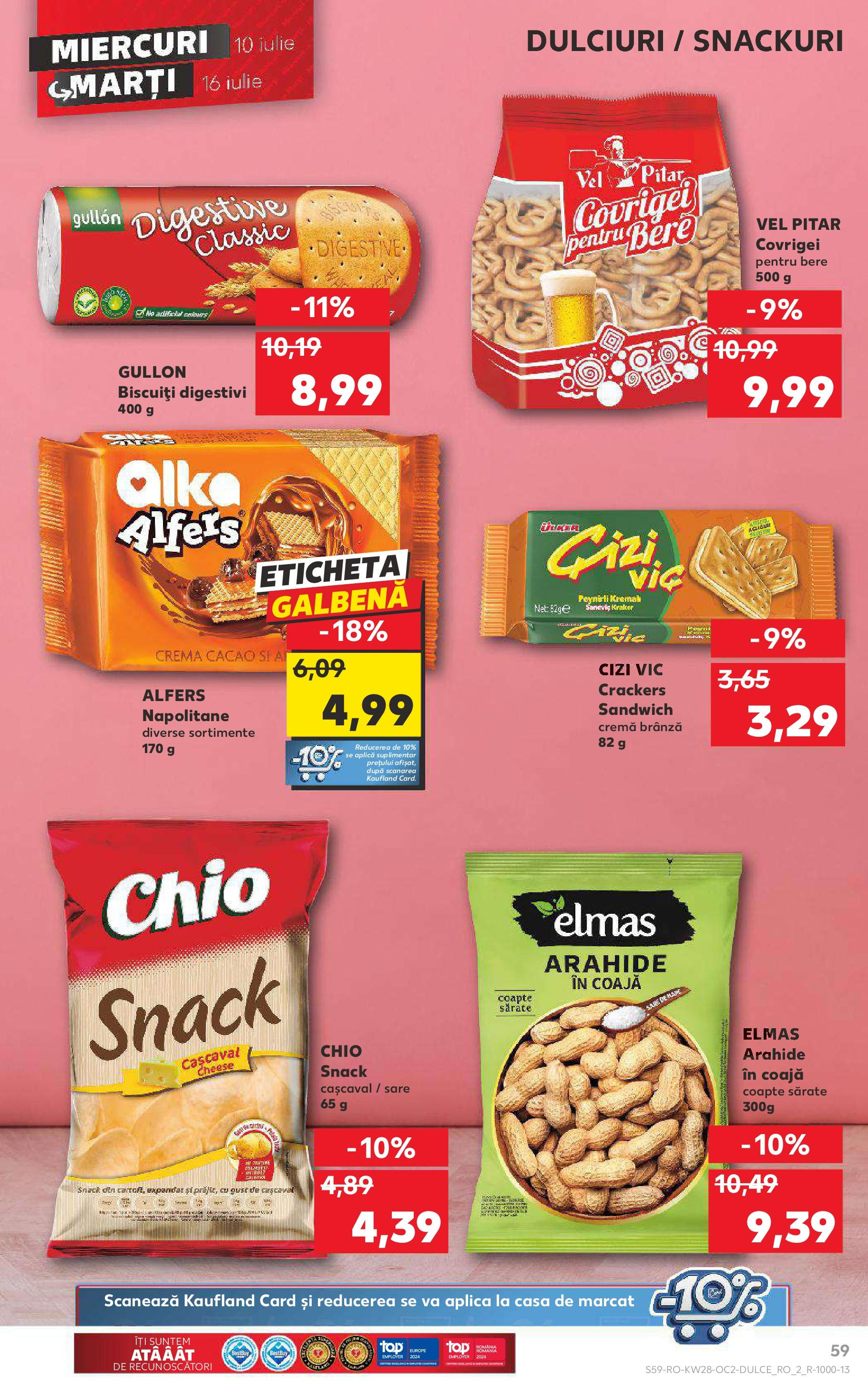 Catalog Kaufland 10 - 16 Iulie 2024 | Pagina 59