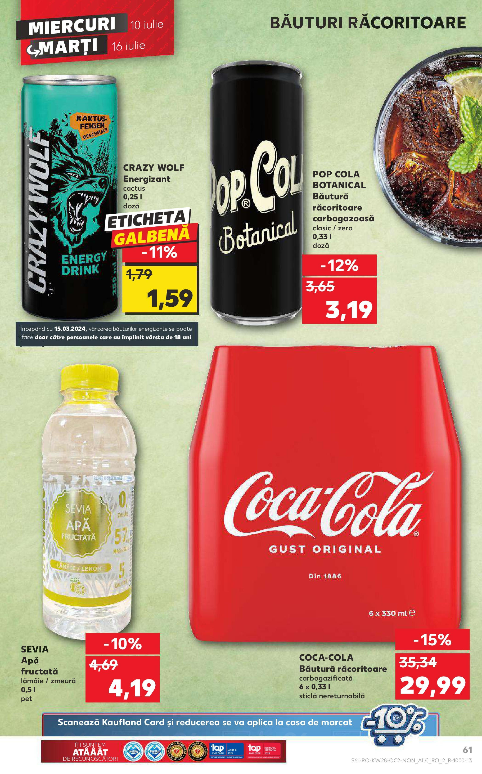 Catalog Kaufland 10 - 16 Iulie 2024 | Pagina 61