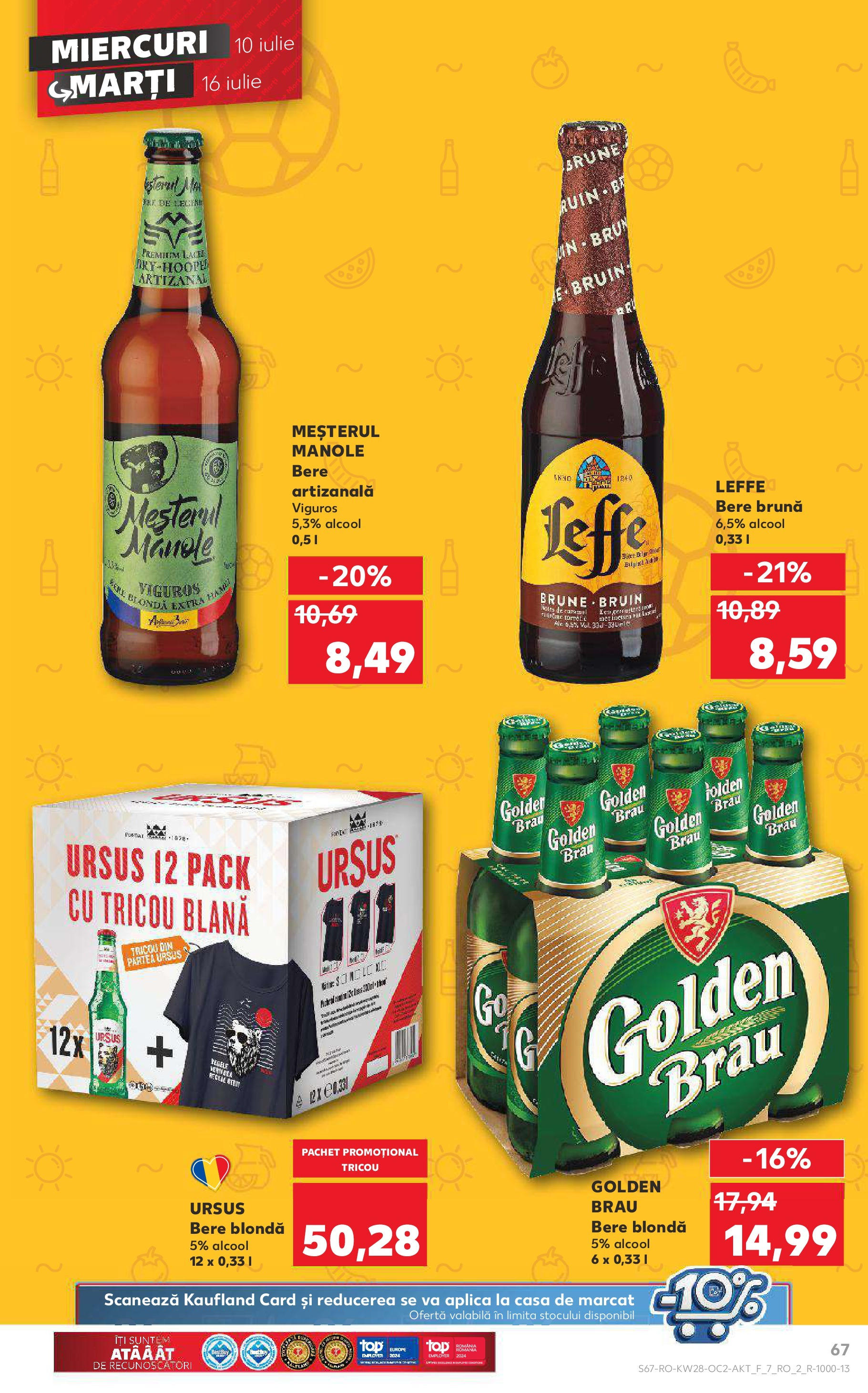 Catalog Kaufland 10 - 16 Iulie 2024 | Pagina 67