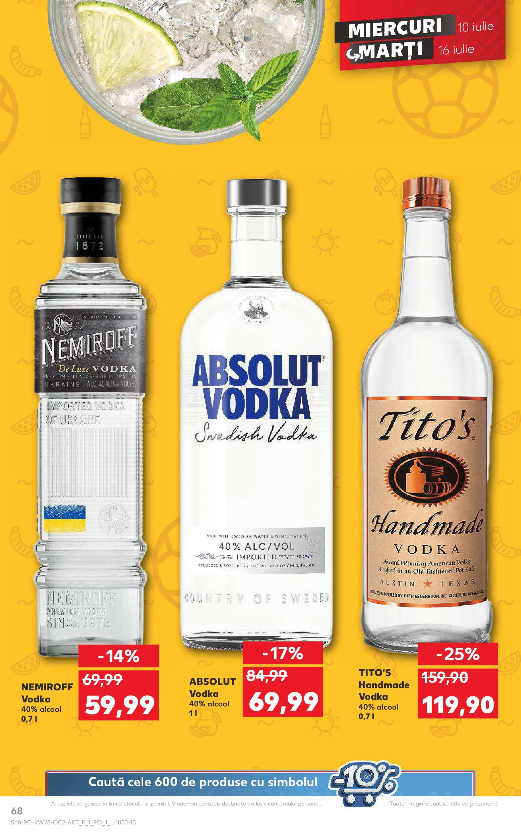 Catalog Kaufland 10 - 16 Iulie 2024 | Pagina 68