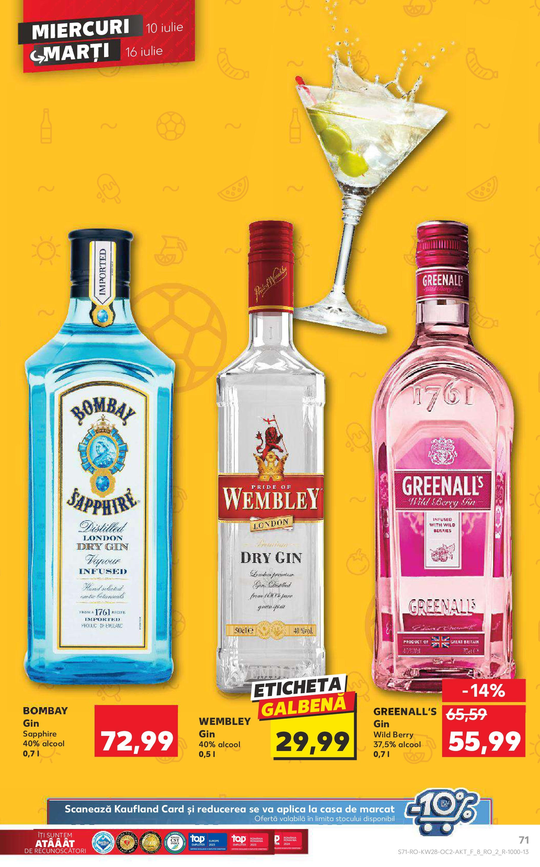 Catalog Kaufland 10 - 16 Iulie 2024 | Pagina 71