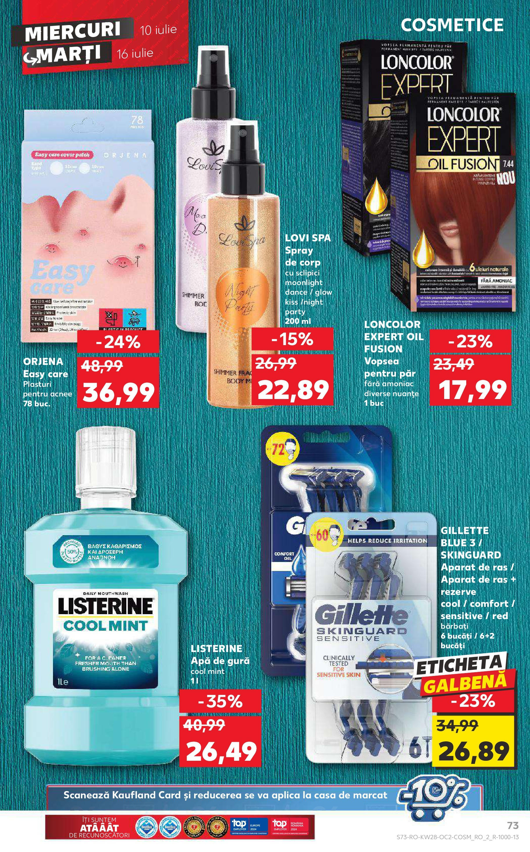 Catalog Kaufland 10 - 16 Iulie 2024 | Pagina 73