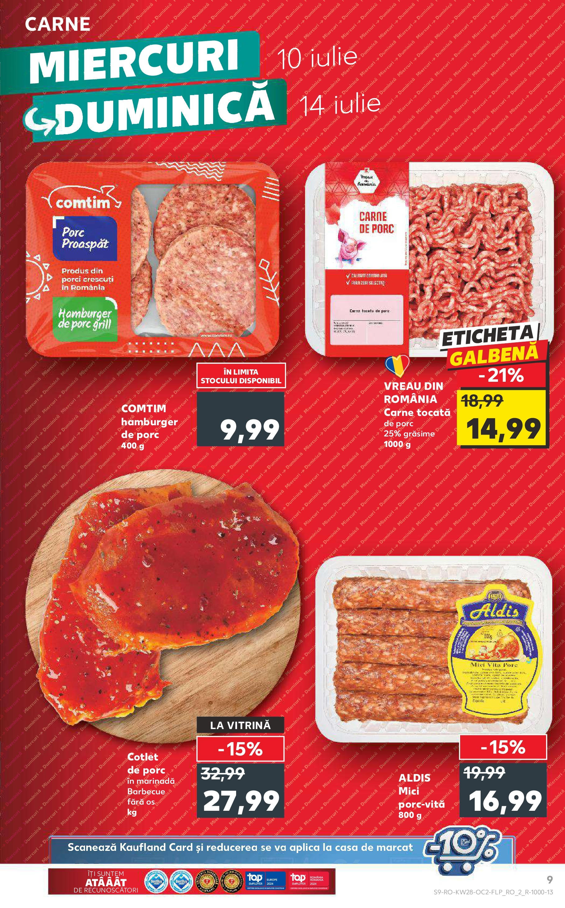 Catalog Kaufland 10 - 16 Iulie 2024 | Pagina 9