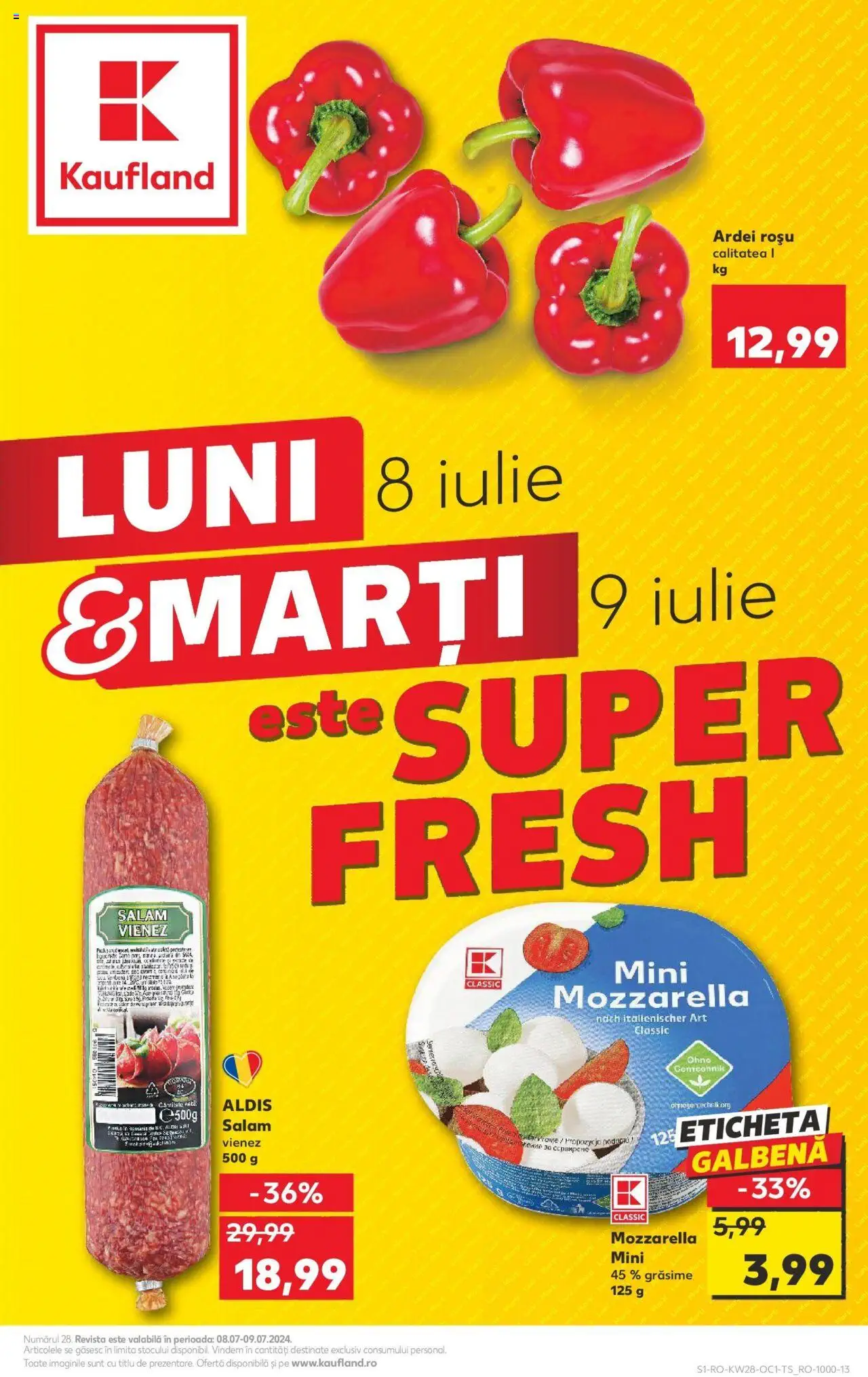 Catalog Kaufland 8 - 9 Iulie 2024 | Pagina 1
