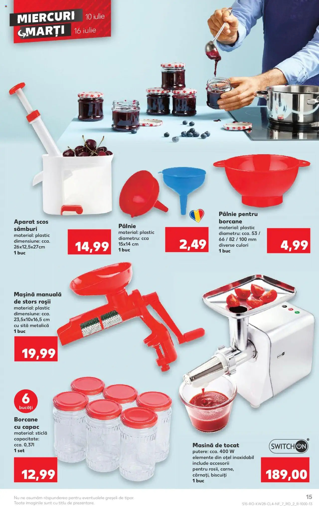 Catalog Kaufland 10 - 16 Iulie 2024 | Pagina 15