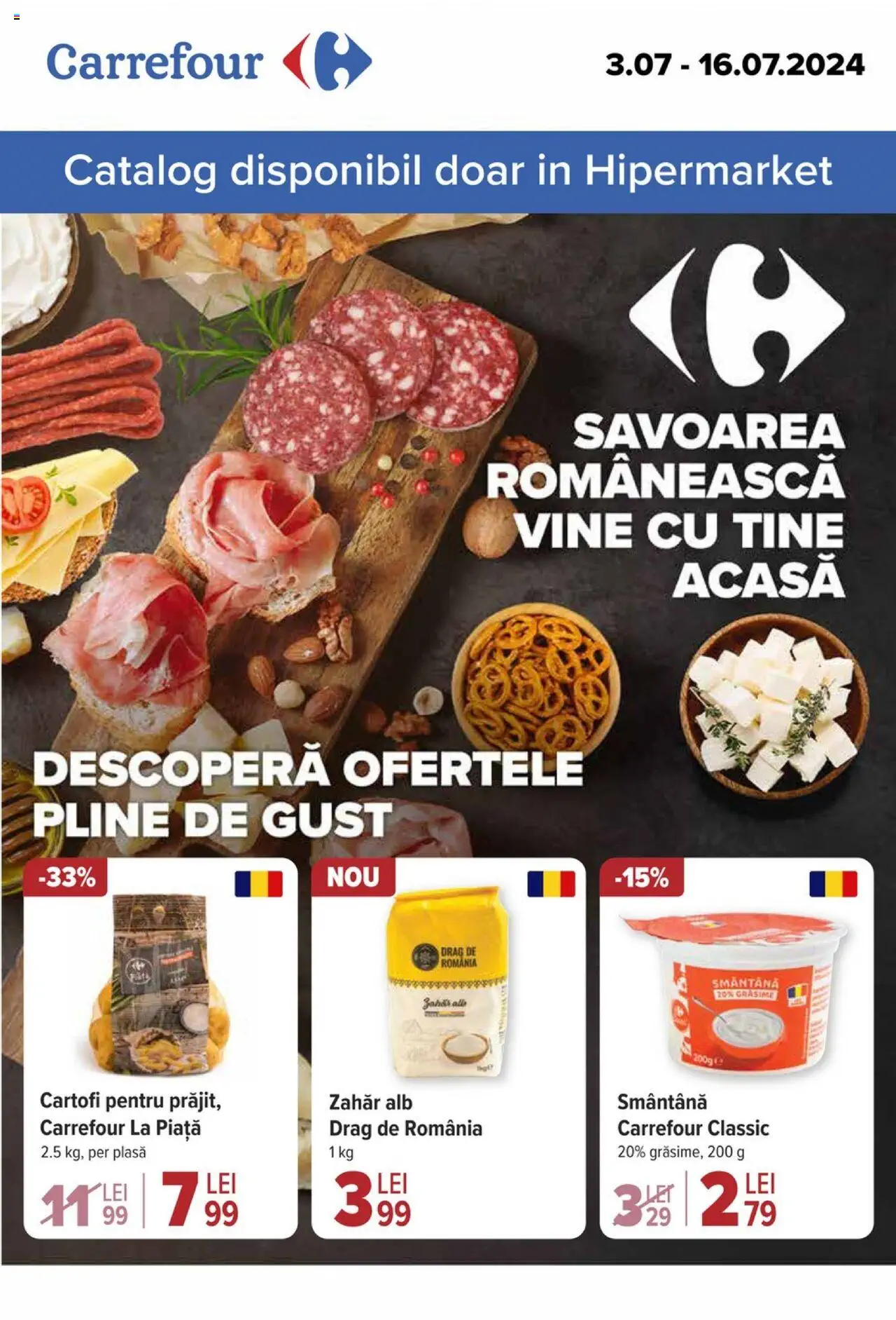 Catalog Carrefour 3 - 16 Iulie 2024 | Pagina 1