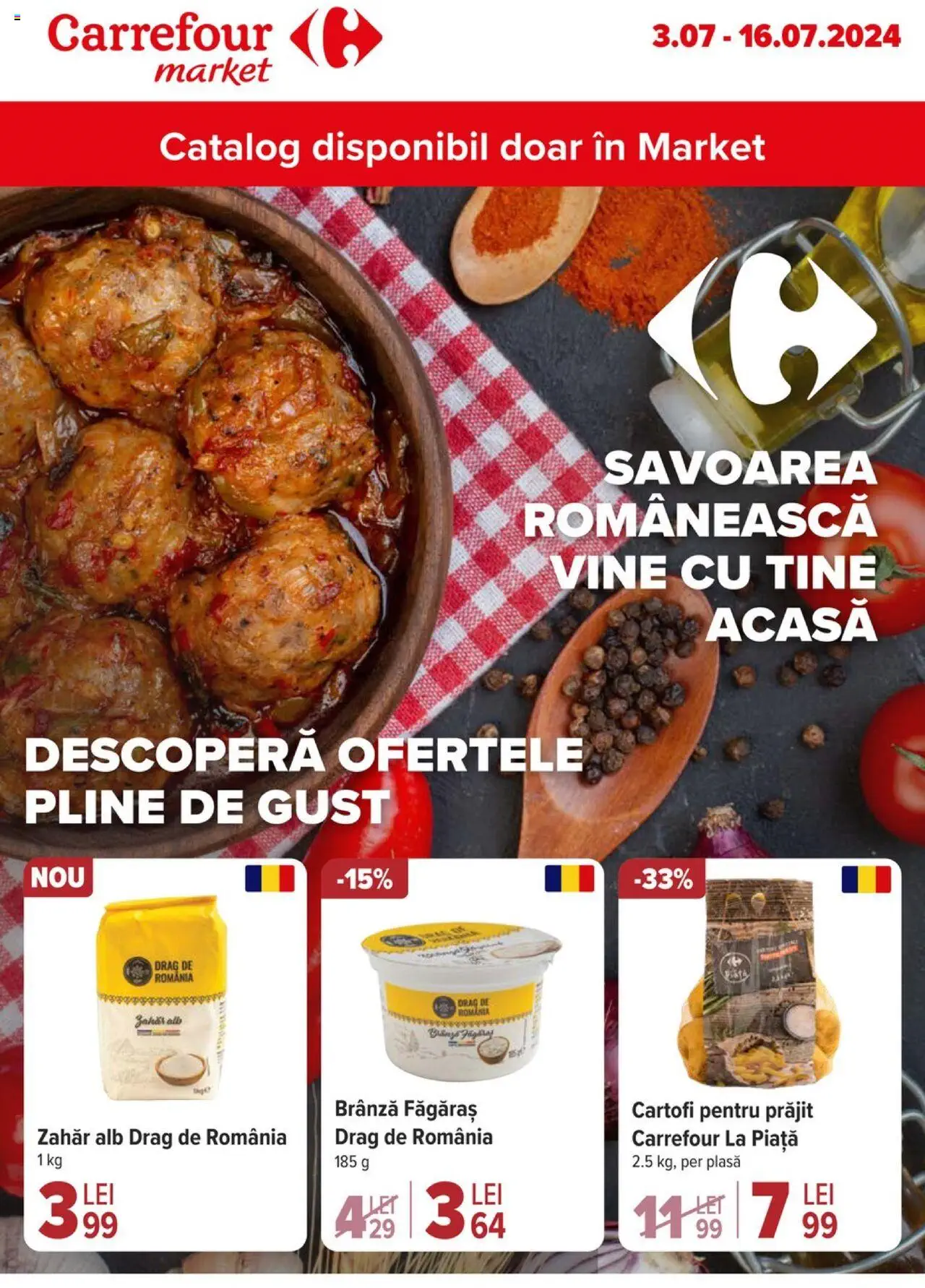 Catalog Carrefour 3 - 16 Iulie 2024 | Pagina 1