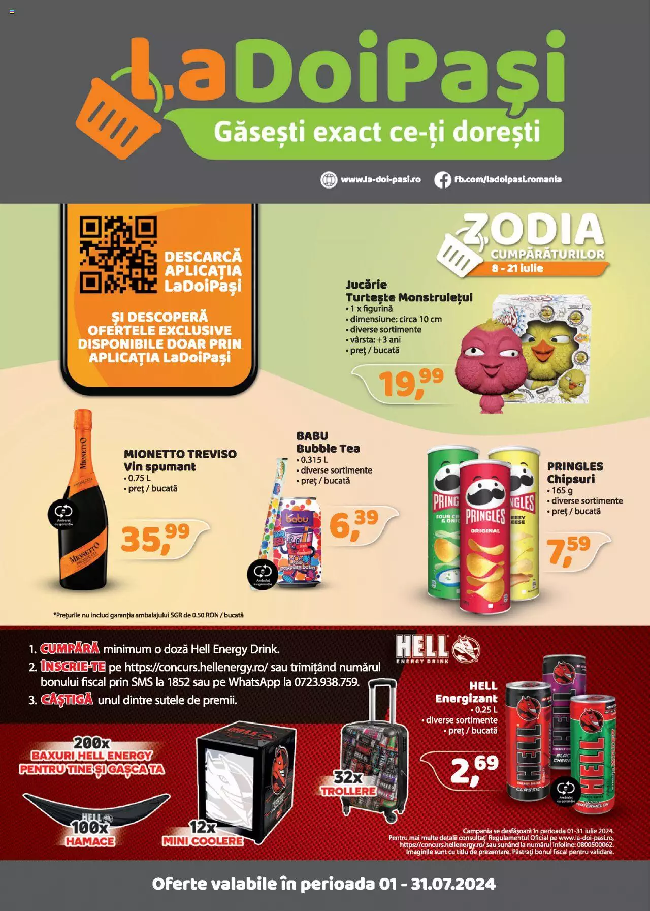 Catalog La Doi Pași 1 - 31 Iulie 2024 | Pagina 1